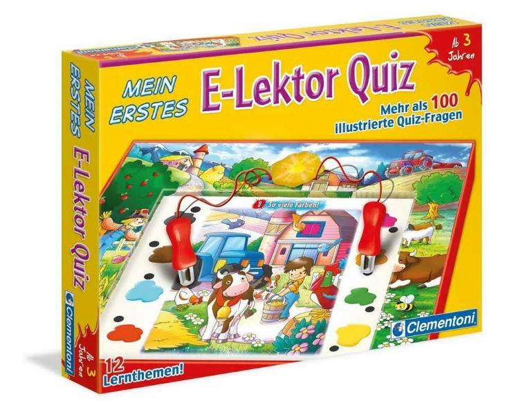 Clementoni - E-Lektor Mein erstes Quiz