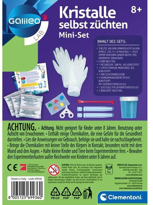 Produktbild Clementoni - Galileo - Kristalle selbst züchten - Mini-Set 2 von 5
