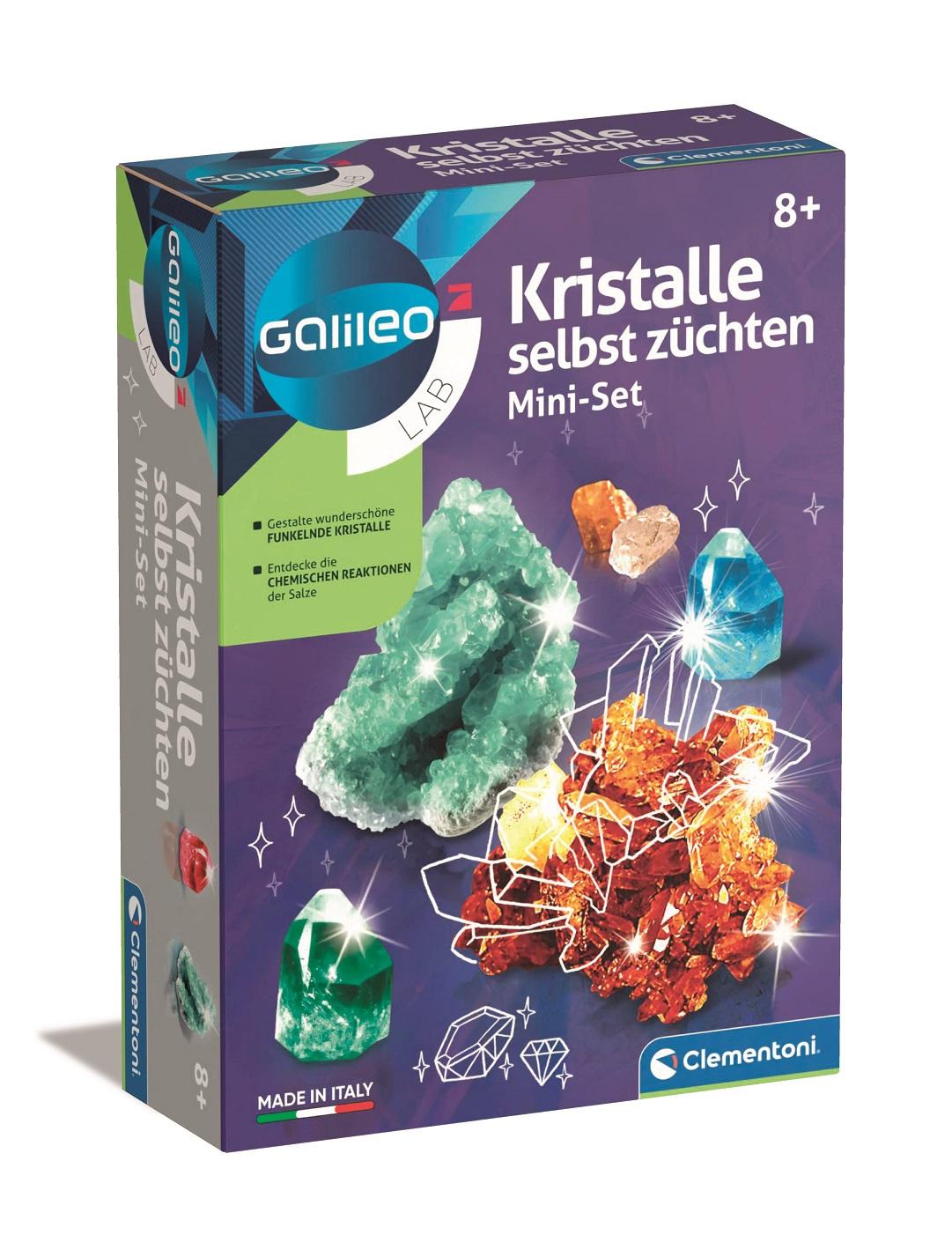 Clementoni - Galileo - Kristalle selbst züchten - Mini-Set