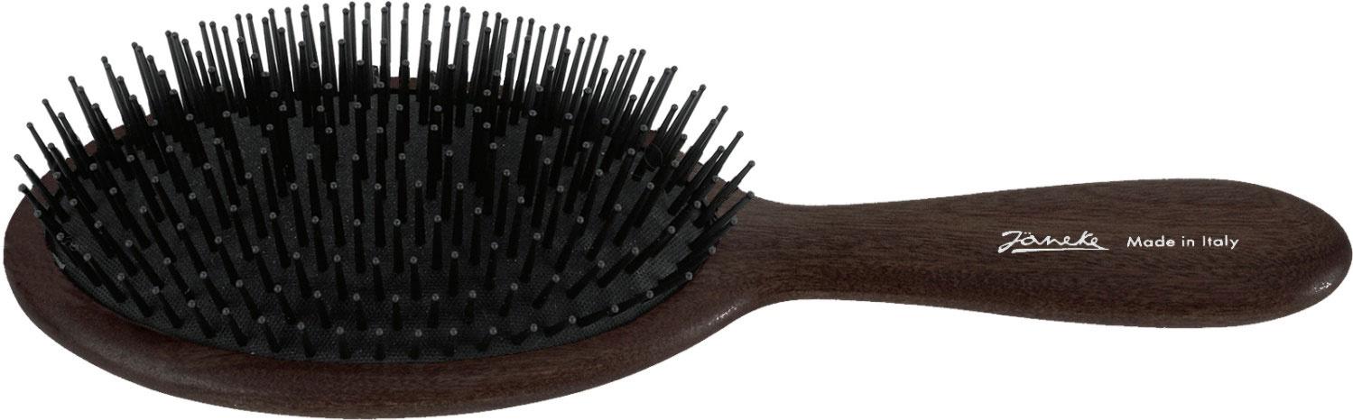 Jäneke professionelle Pneumatische Haarbürste Bubingaholz schwarz 23cm