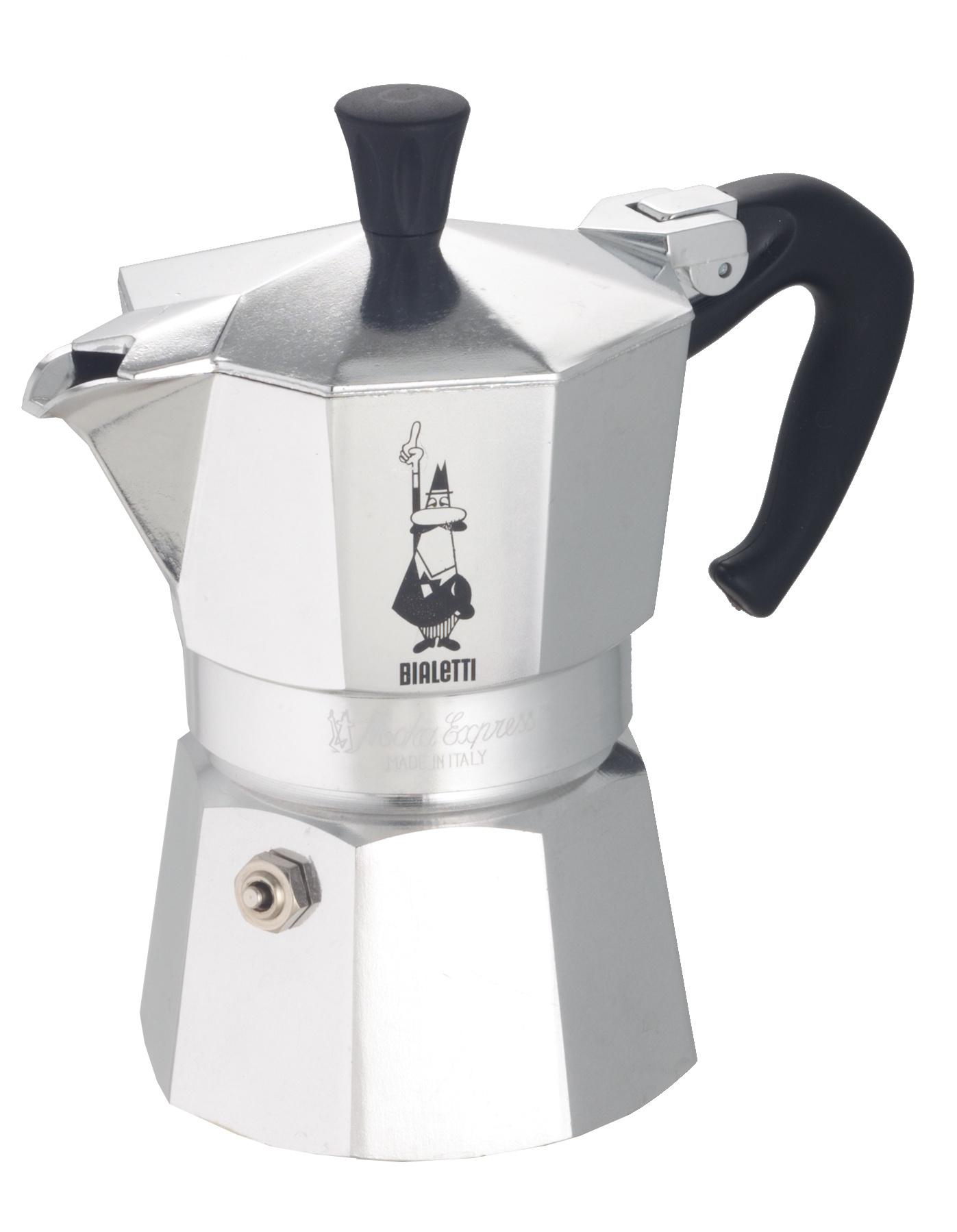 BIALETTI Espressokocher Moka Express 6 Tassen