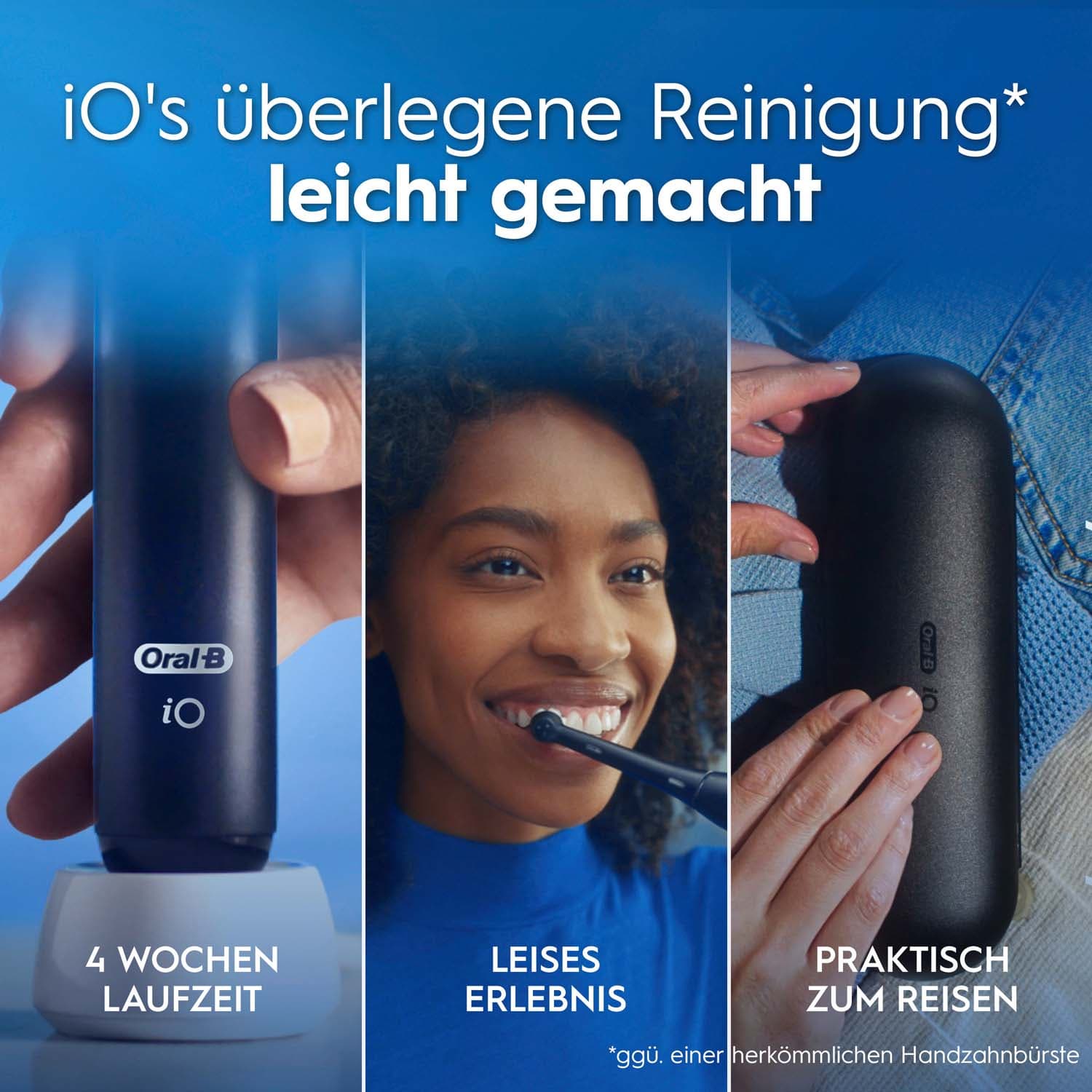 Oral-B iO elektrische Zahnbürste Series 2 Night Black Geschenk Edition