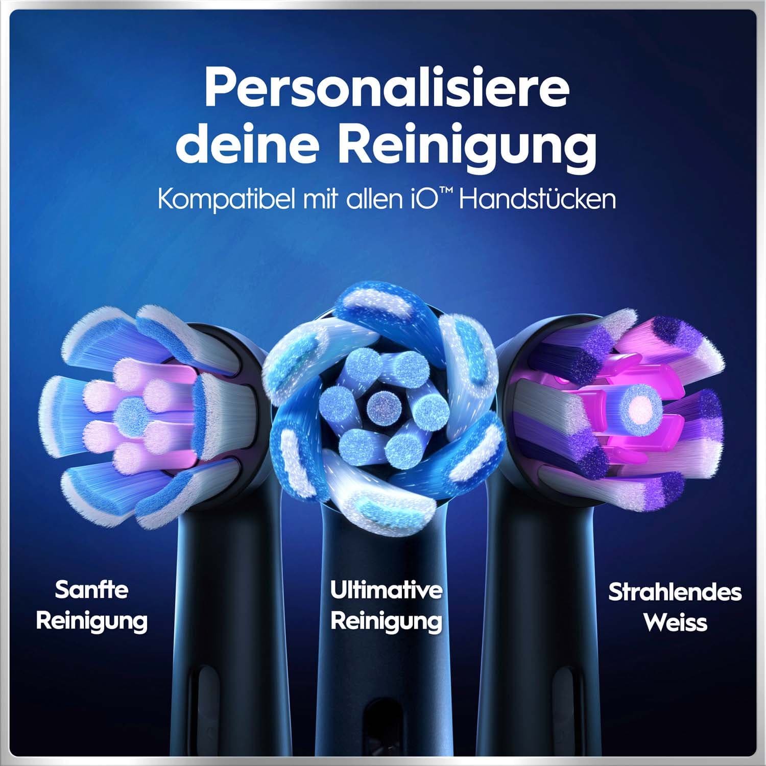 Oral-B Elektrische Zahnbürste iO Series 3 Matt Black Geschenk Edition