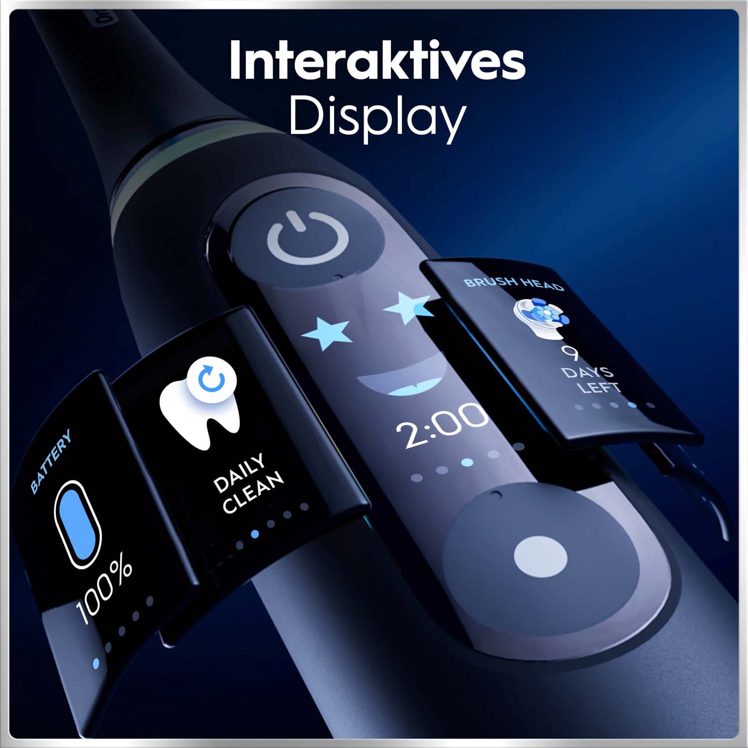 Oral-B Elektrische Zahnbürste iO Series 3 Matt Black Geschenk Edition