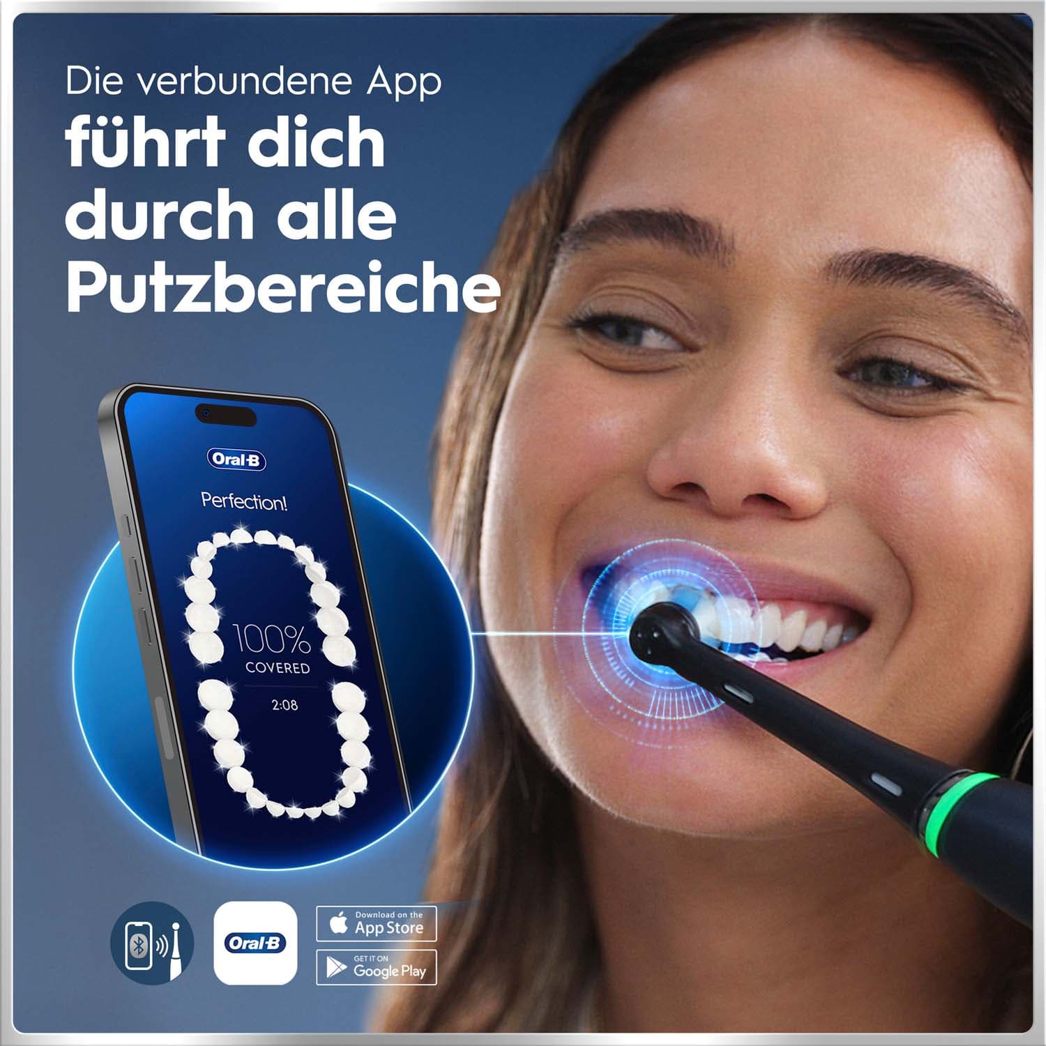 Oral-B Elektrische Zahnbürste iO Series 3 Matt Black Geschenk Edition