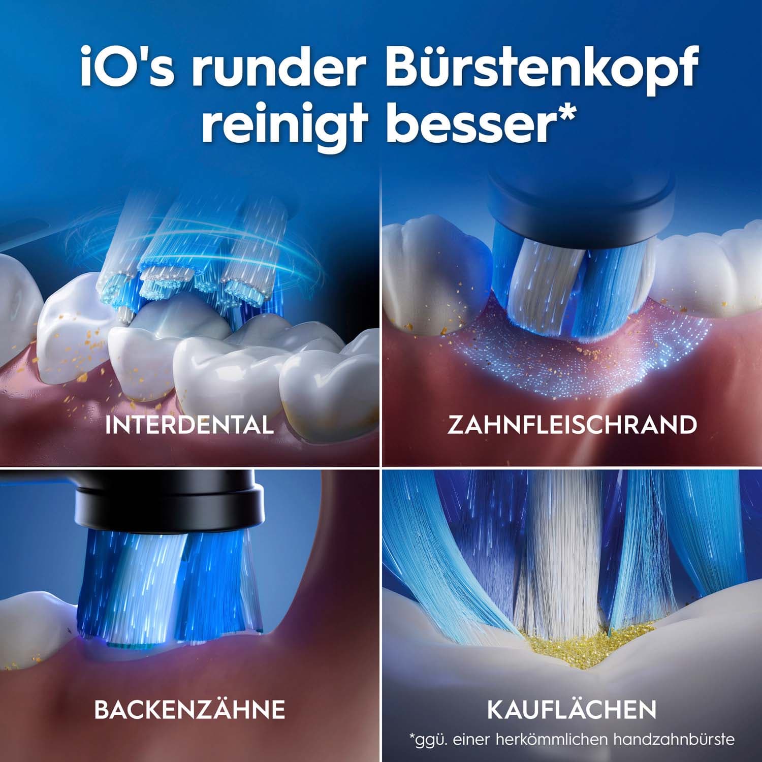 Oral-B Elektrische Zahnbürste iO Series 3 Matt Black Geschenk Edition