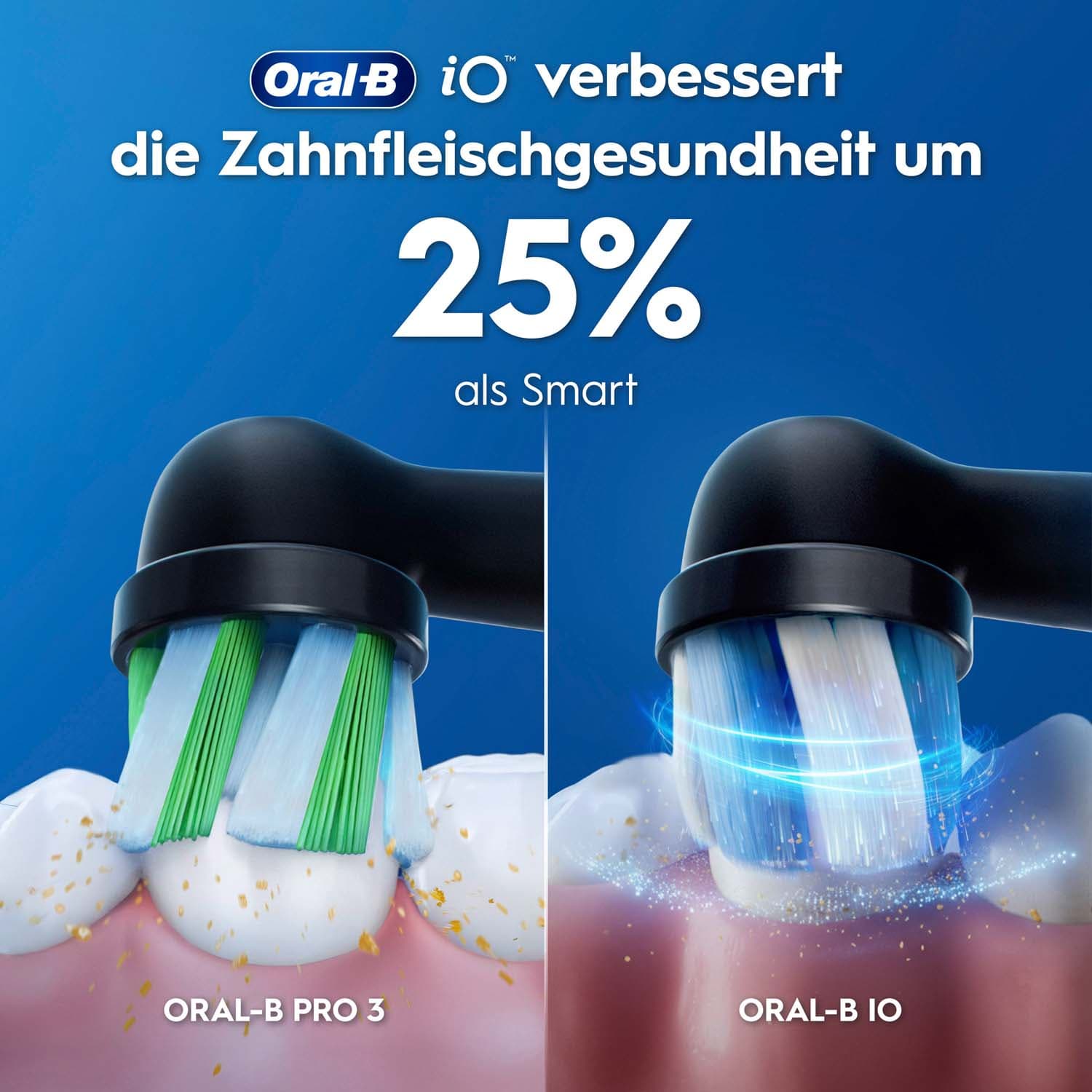 Oral-B Elektrische Zahnbürste iO Series 3 Matt Black Geschenk Edition