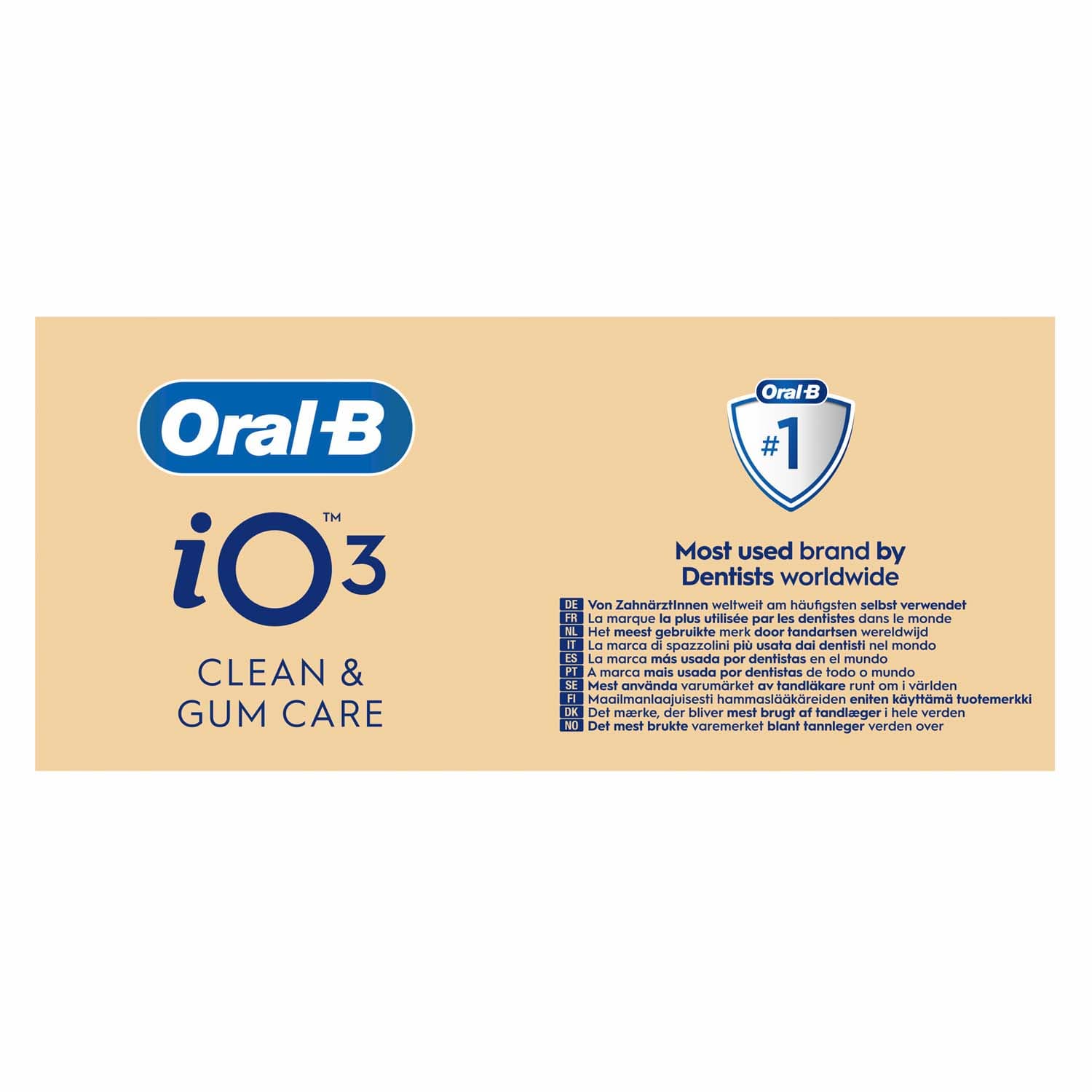 Oral-B Elektrische Zahnbürste iO Series 3 Matt Black Geschenk Edition