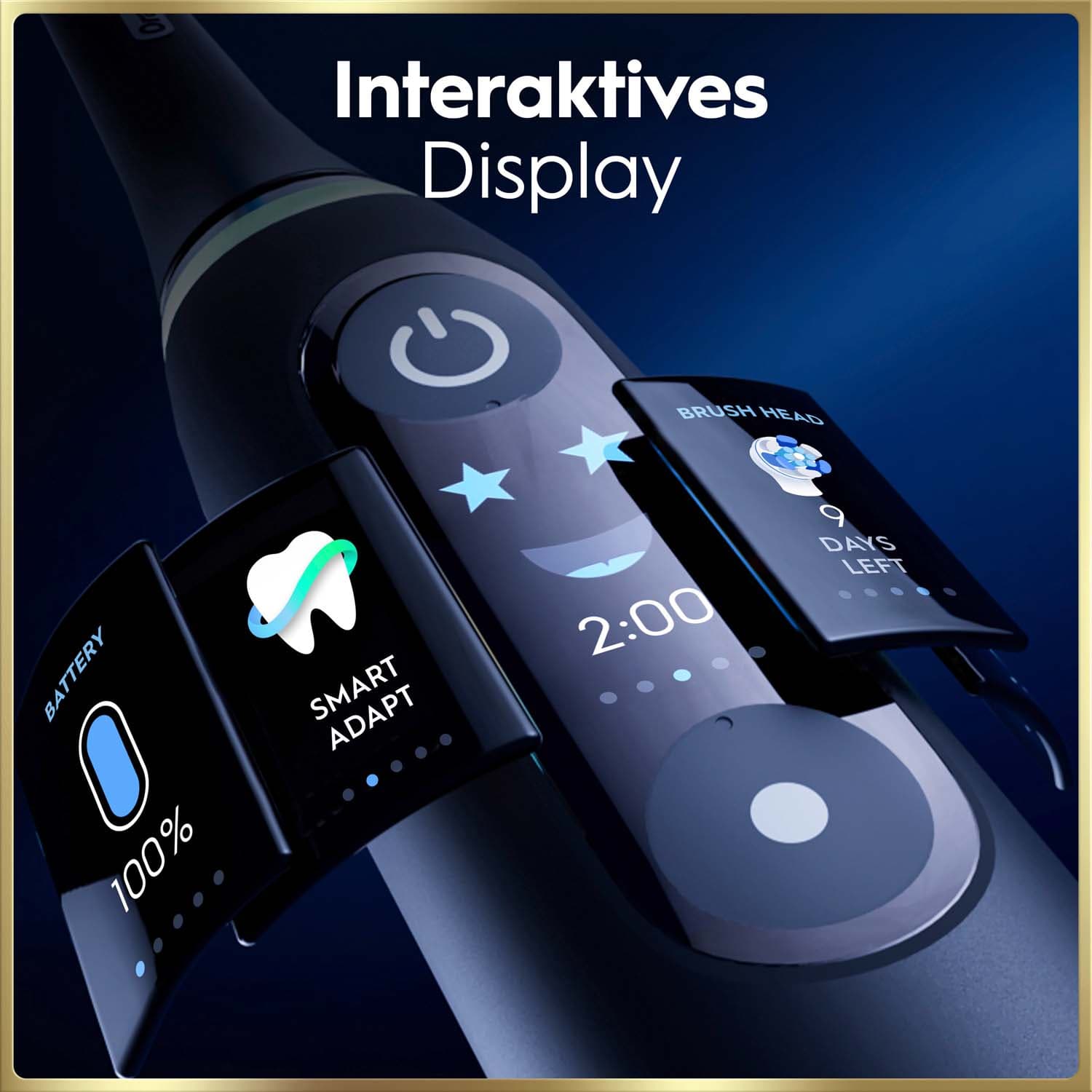 Oral-B Elektrische Zahnbürste iO Series 9 Black Onyx Geschenk Edition