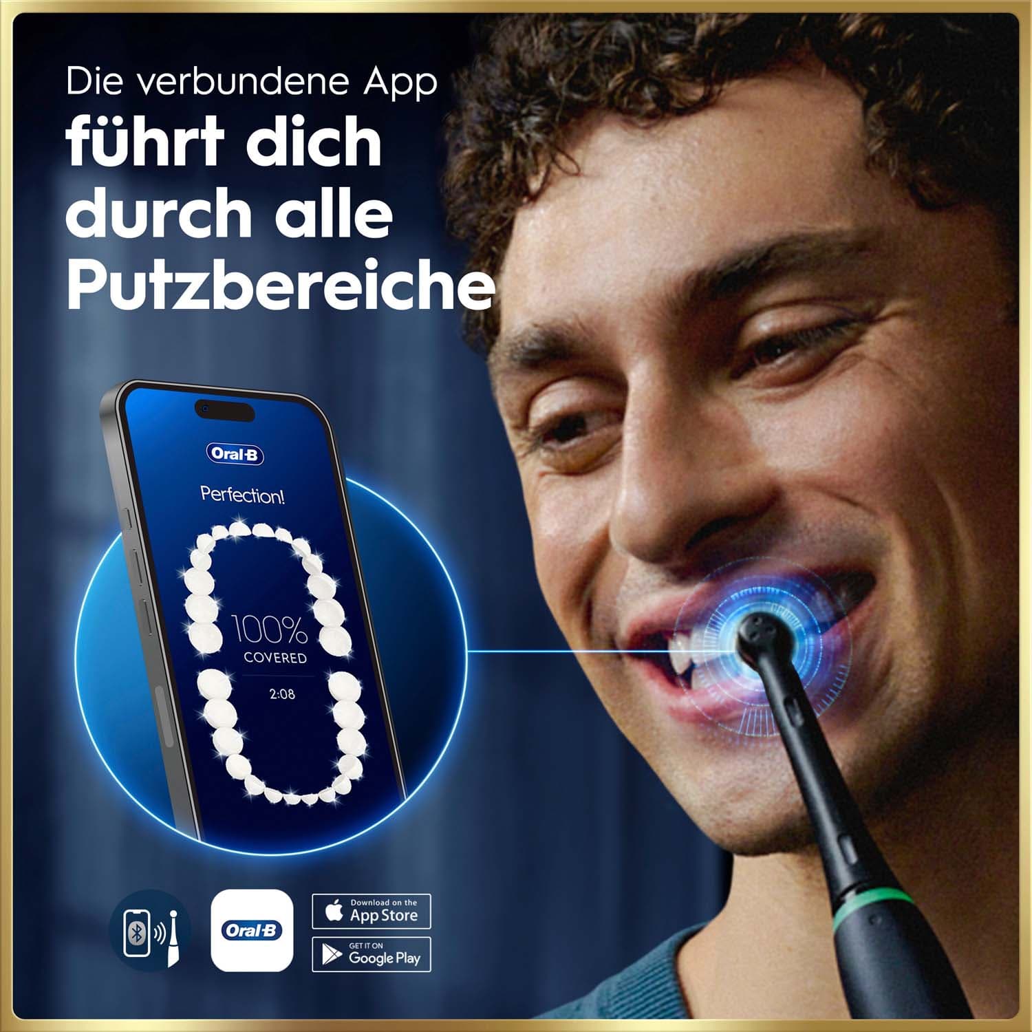 Oral-B Elektrische Zahnbürste iO Series 9 Black Onyx Geschenk Edition
