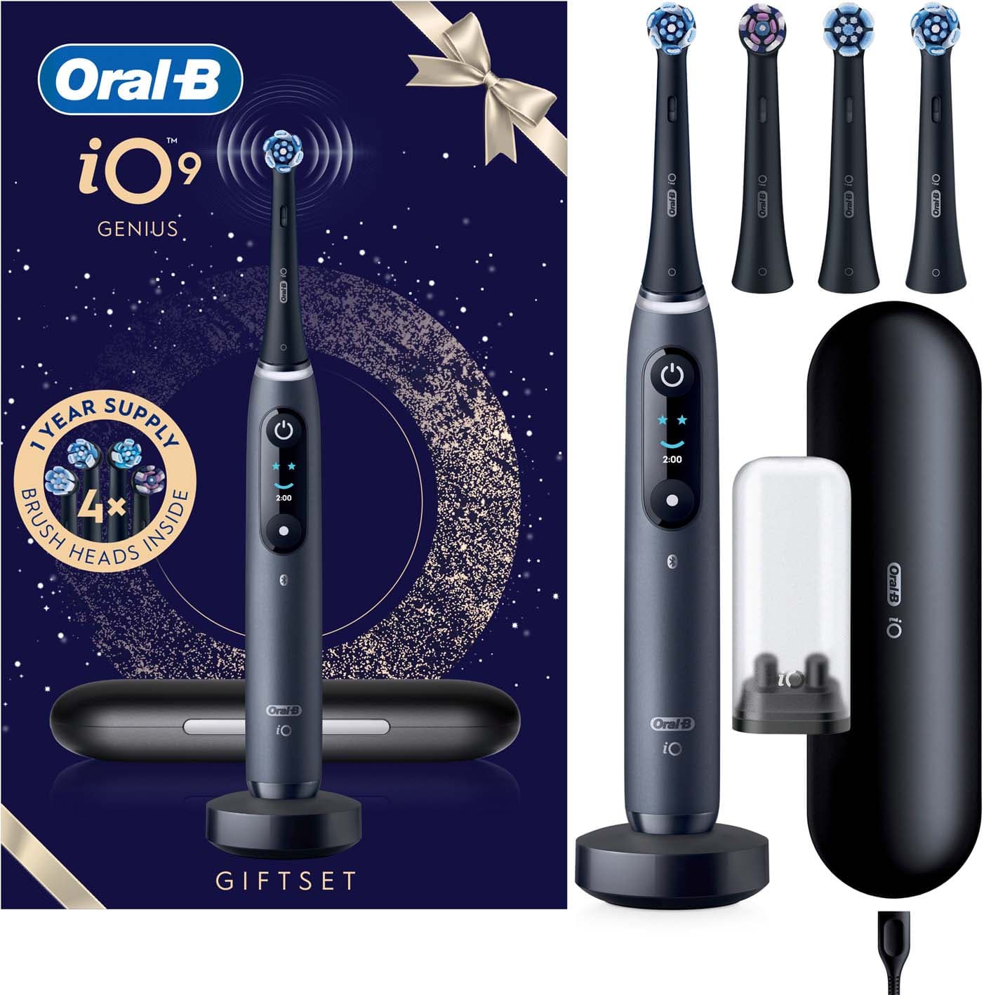Oral-B Elektrische Zahnbürste iO Series 9 Black Onyx Geschenk Edition