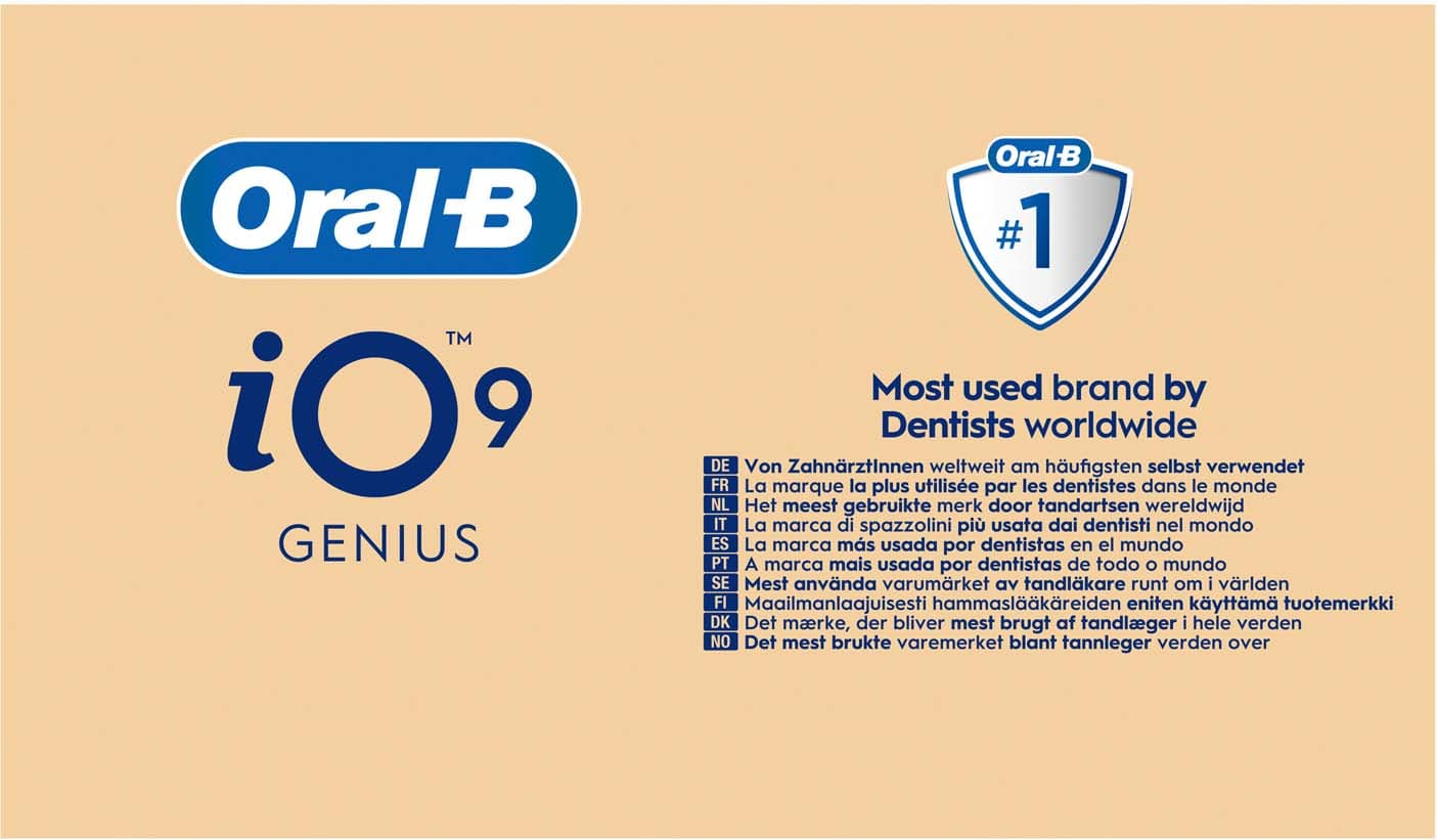 Oral-B Elektrische Zahnbürste iO Series 9 Black Onyx Geschenk Edition