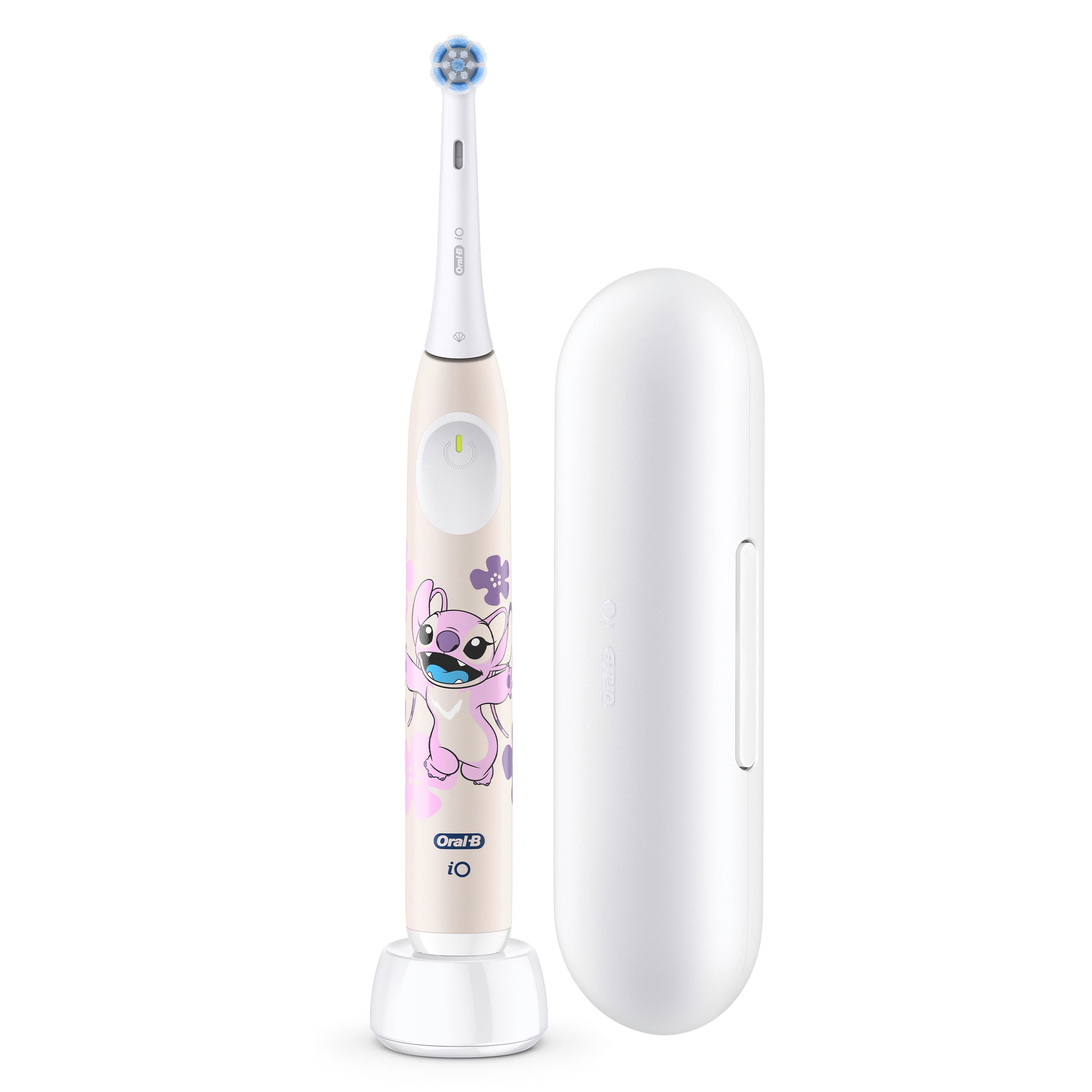 Oral-B Elektrische Zahnbürste iO Kids 6+ mit Reiseetui Angel