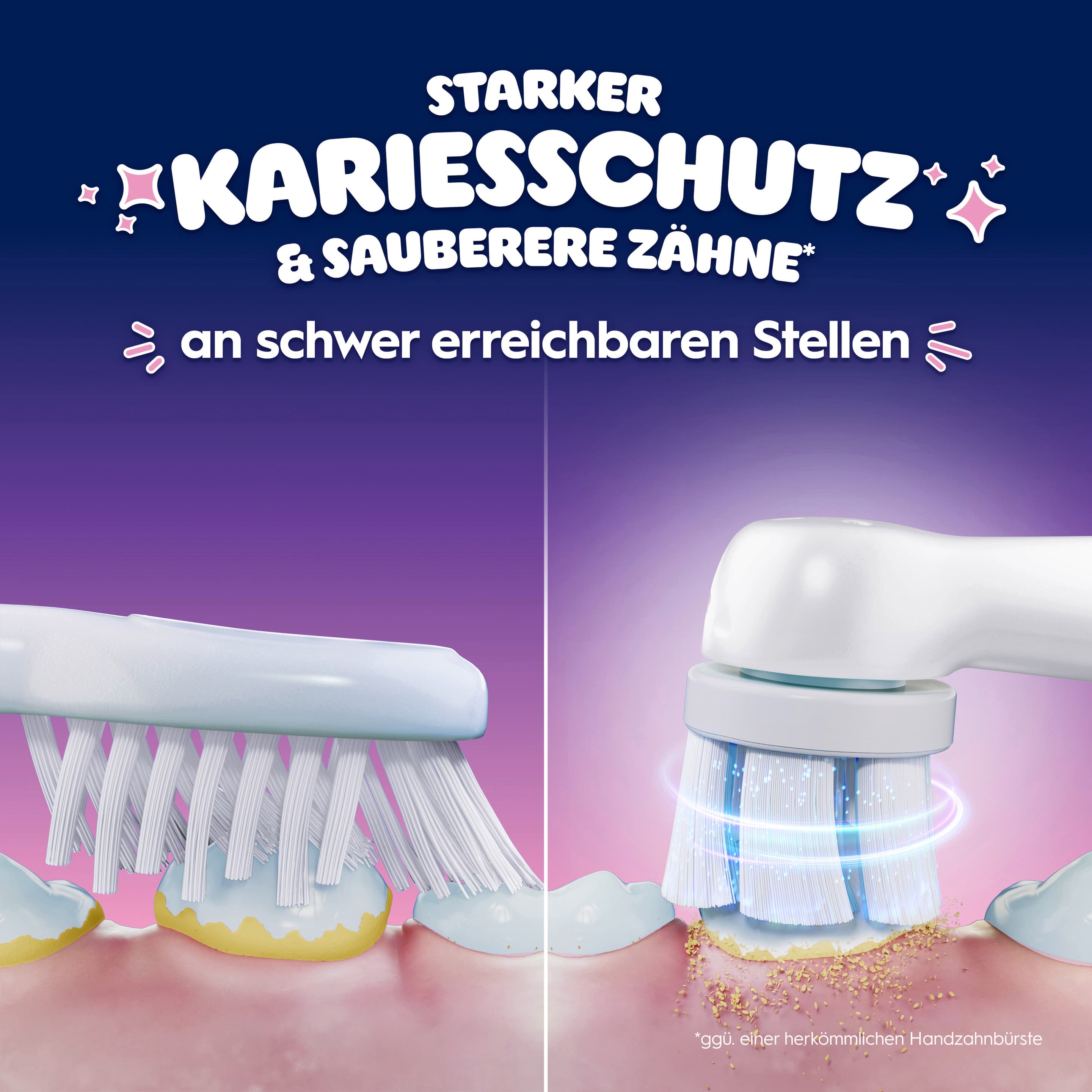 Oral-B Elektrische Zahnbürste iO Kids 6+ mit Reiseetui Angel