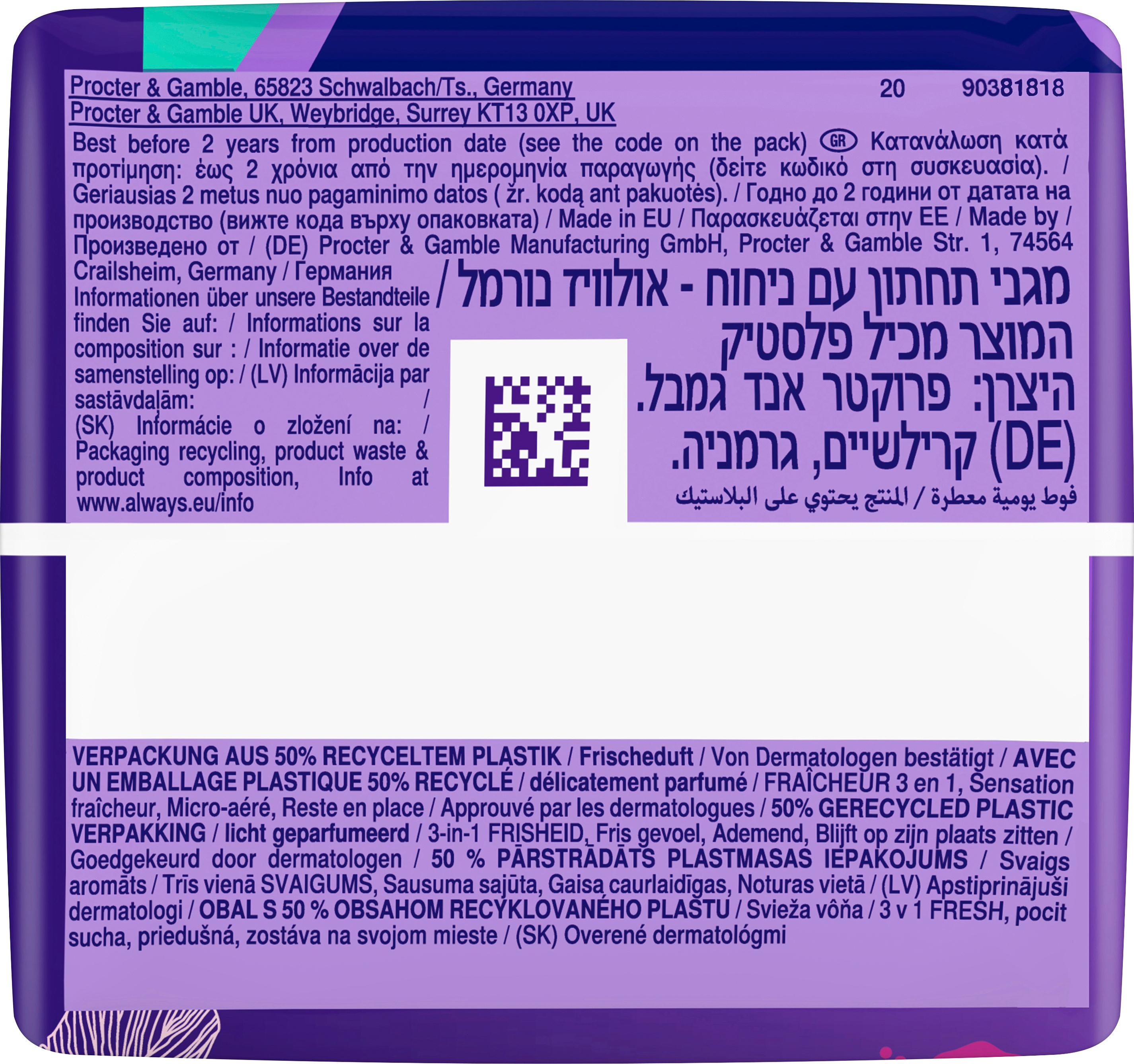 Produktbild Always Slipeinlagen Normal to go – mit Geruchsneutralisierung 5 von 13