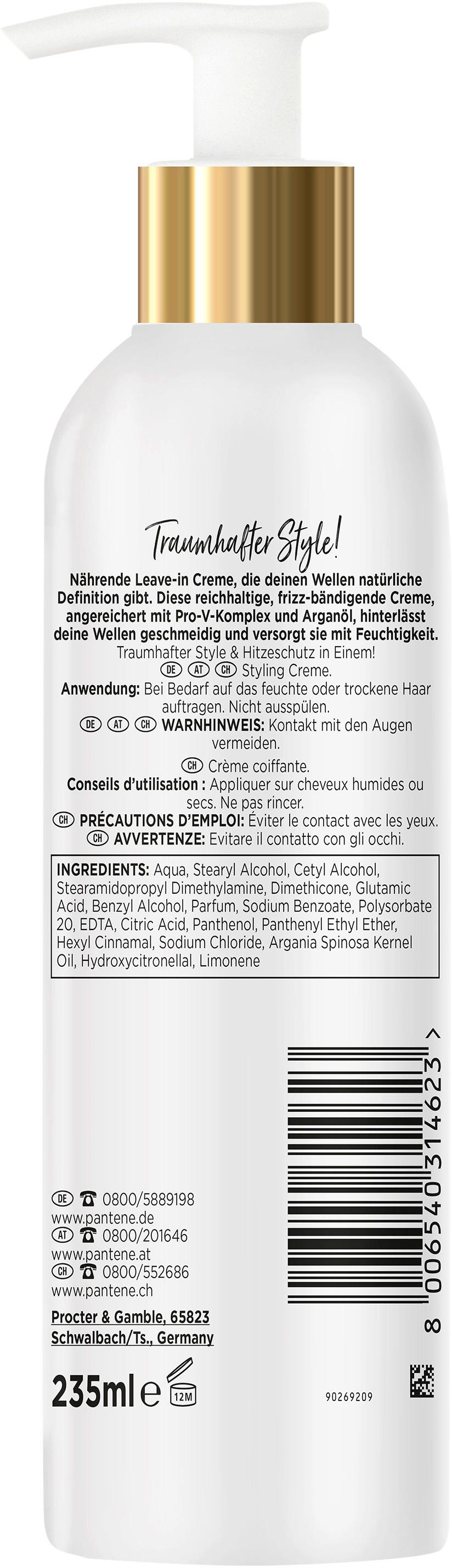 Produktbild Pantene PRO-V Pflegespülung Natural Waves Styling Creme 2 von 5