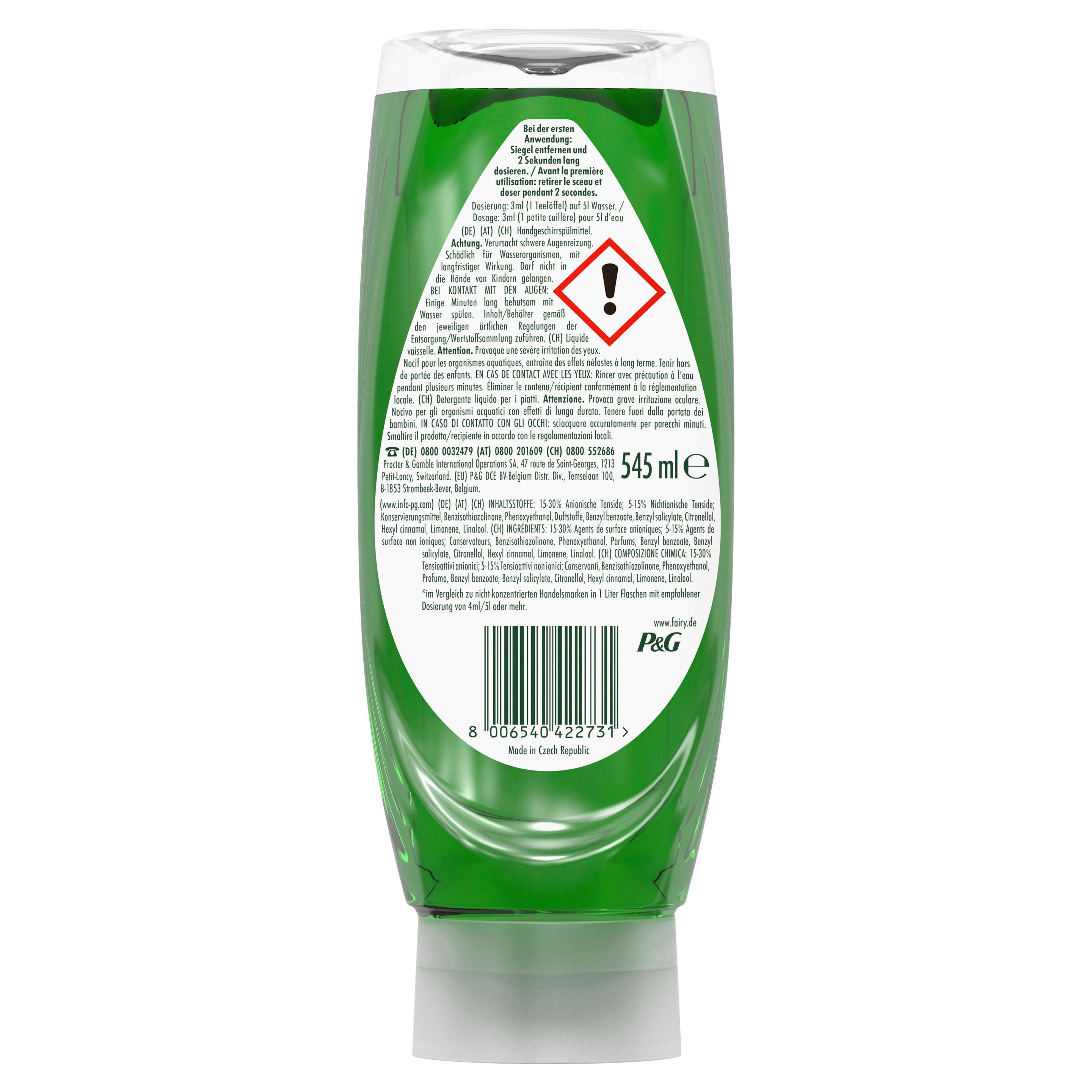 Produktbild Fairy Handspülmittel Konzentrat Max Power Original 2 von 7