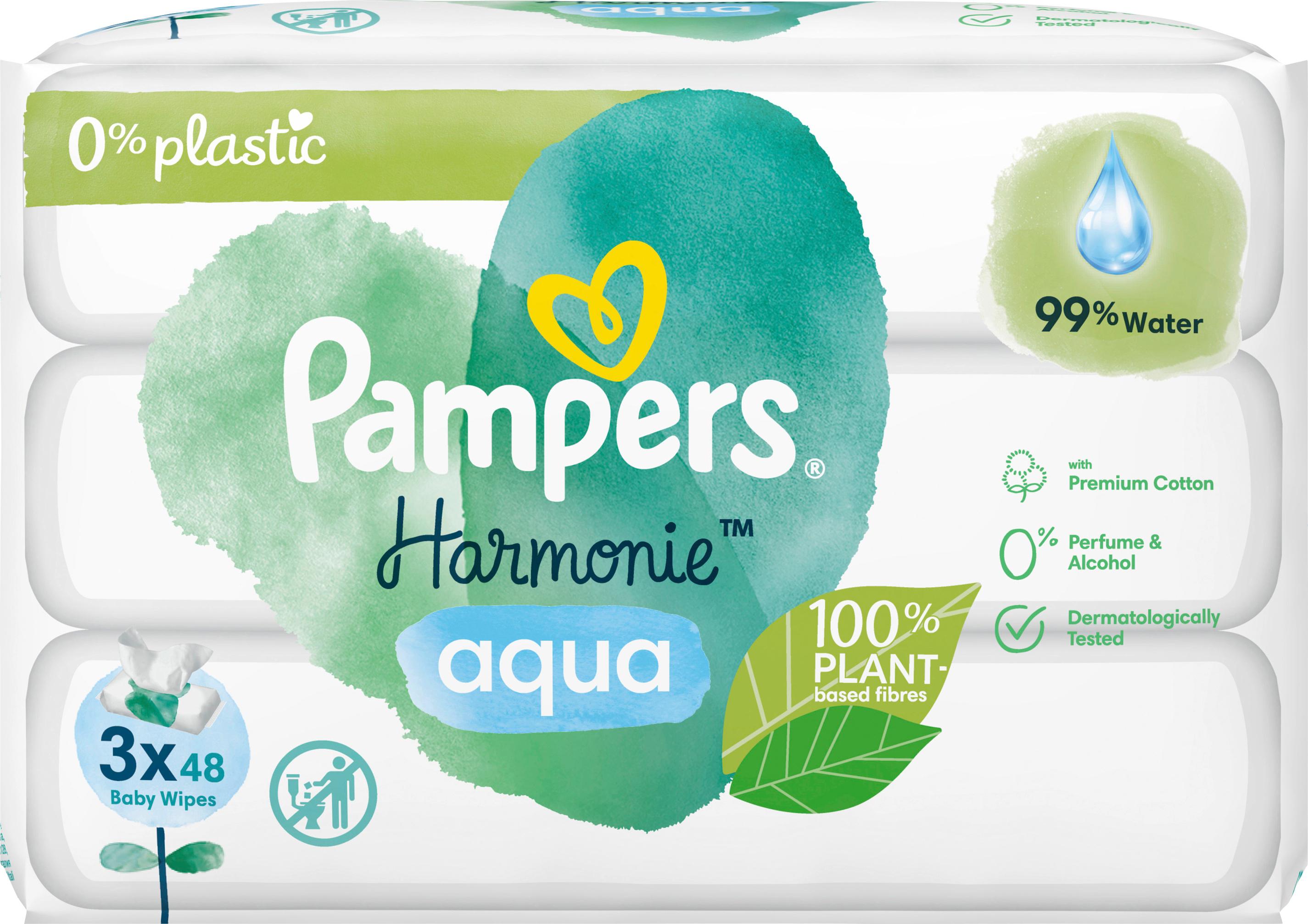 Produktbild Pampers Feuchttücher Aqua 18 von 22