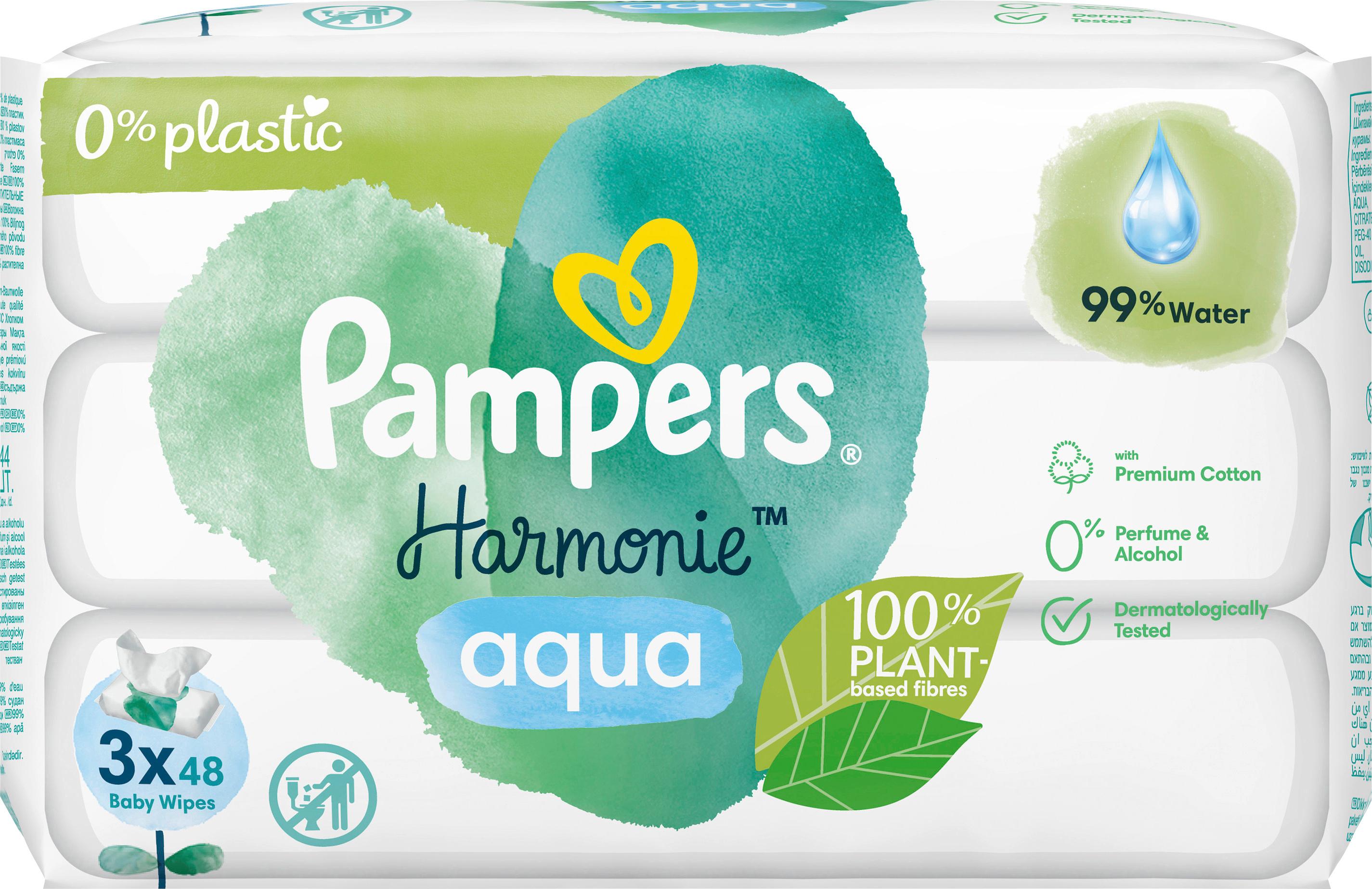 Produktbild Pampers Feuchttücher Aqua 5 von 22
