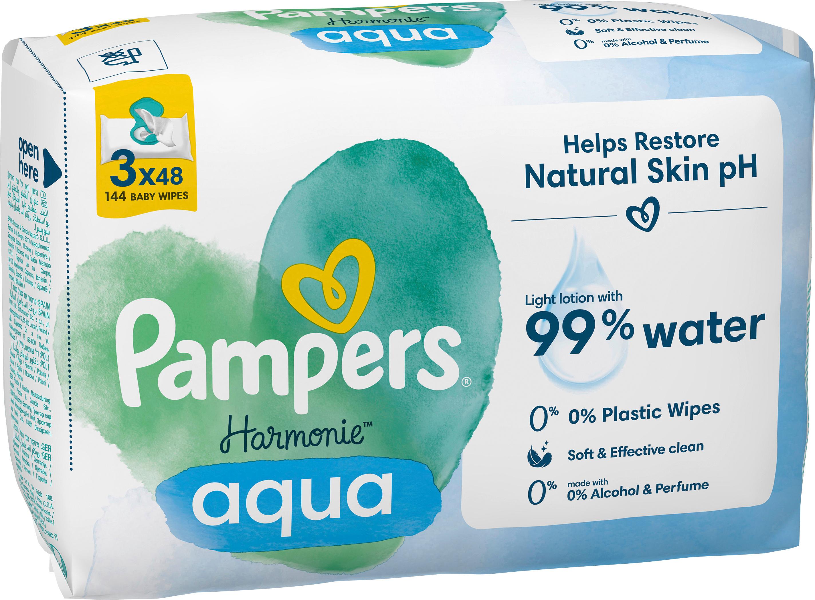 Produktbild Pampers Feuchttücher Aqua 11 von 22