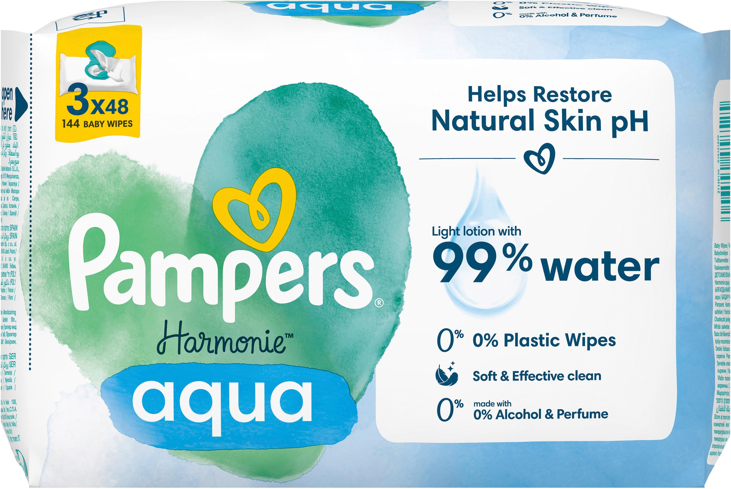 Pampers Feuchttücher Aqua