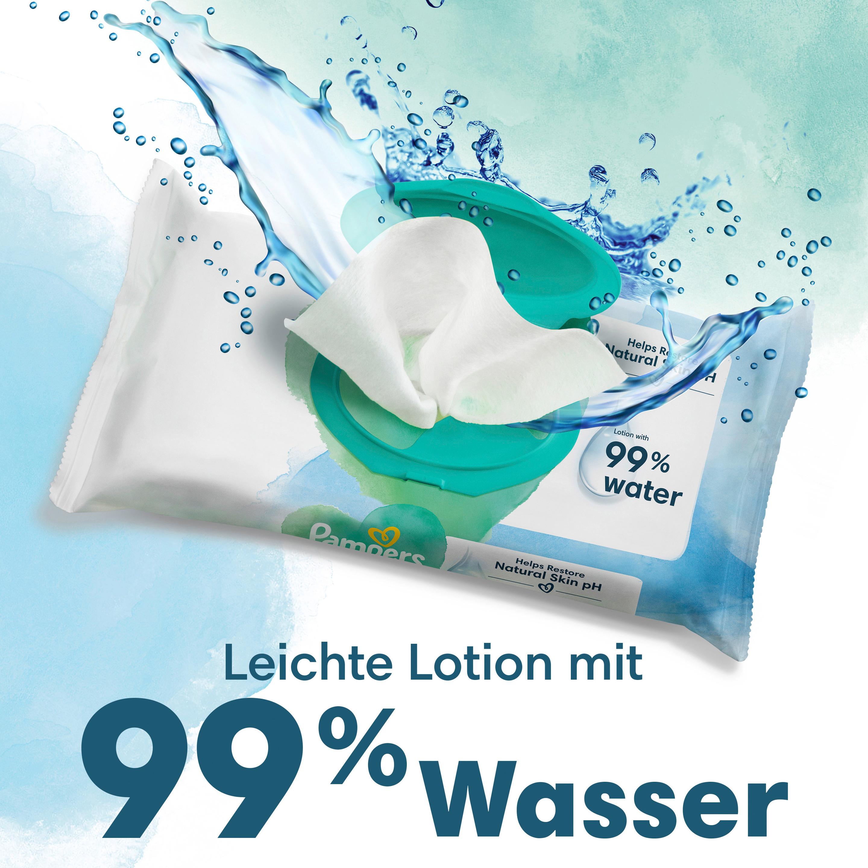 Produktbild Pampers Harmonie aqua Feuchttücher 7 von 12