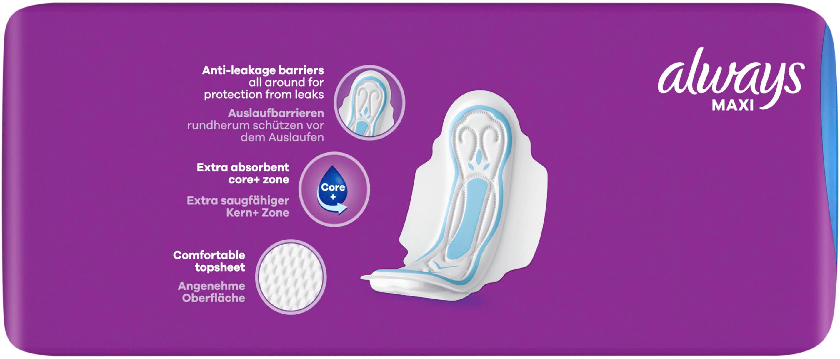 Produktbild Always Maxi Damenbinden Long mit Flügeln 14ST 2 von 10