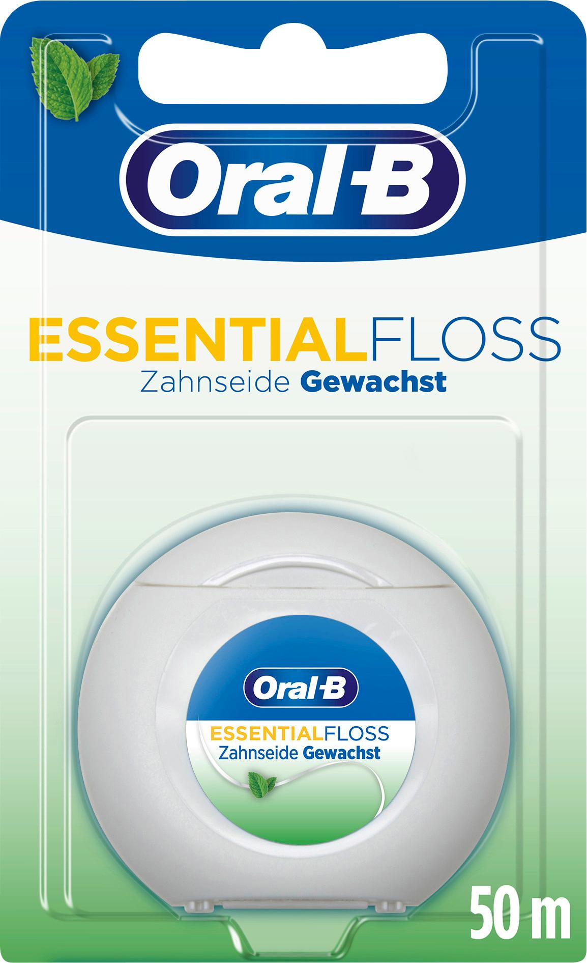 Oral-B Zahnseide Essential Floss mint gewachst 50m