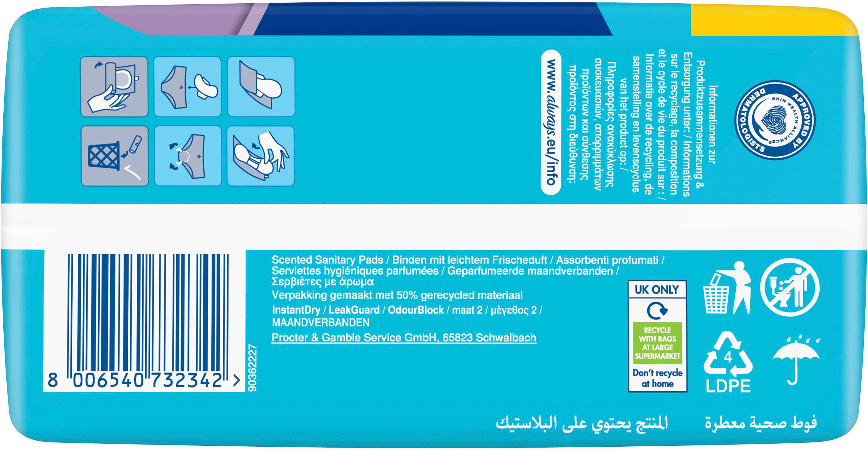 Produktbild always Binden ultra day long Multi Pack 13 von 19