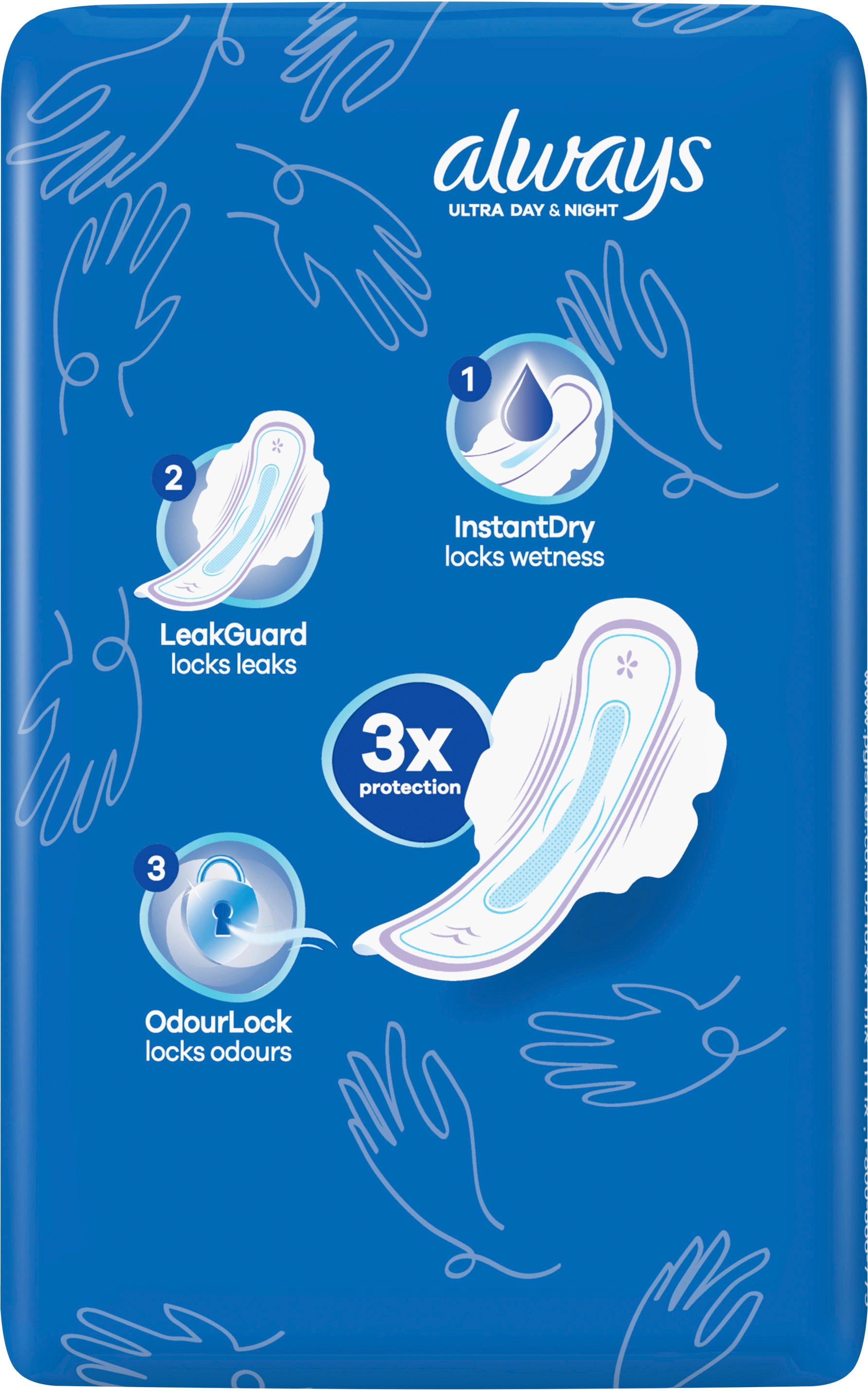Produktbild always Binden ultra day&night Multi-Pack 2 von 21