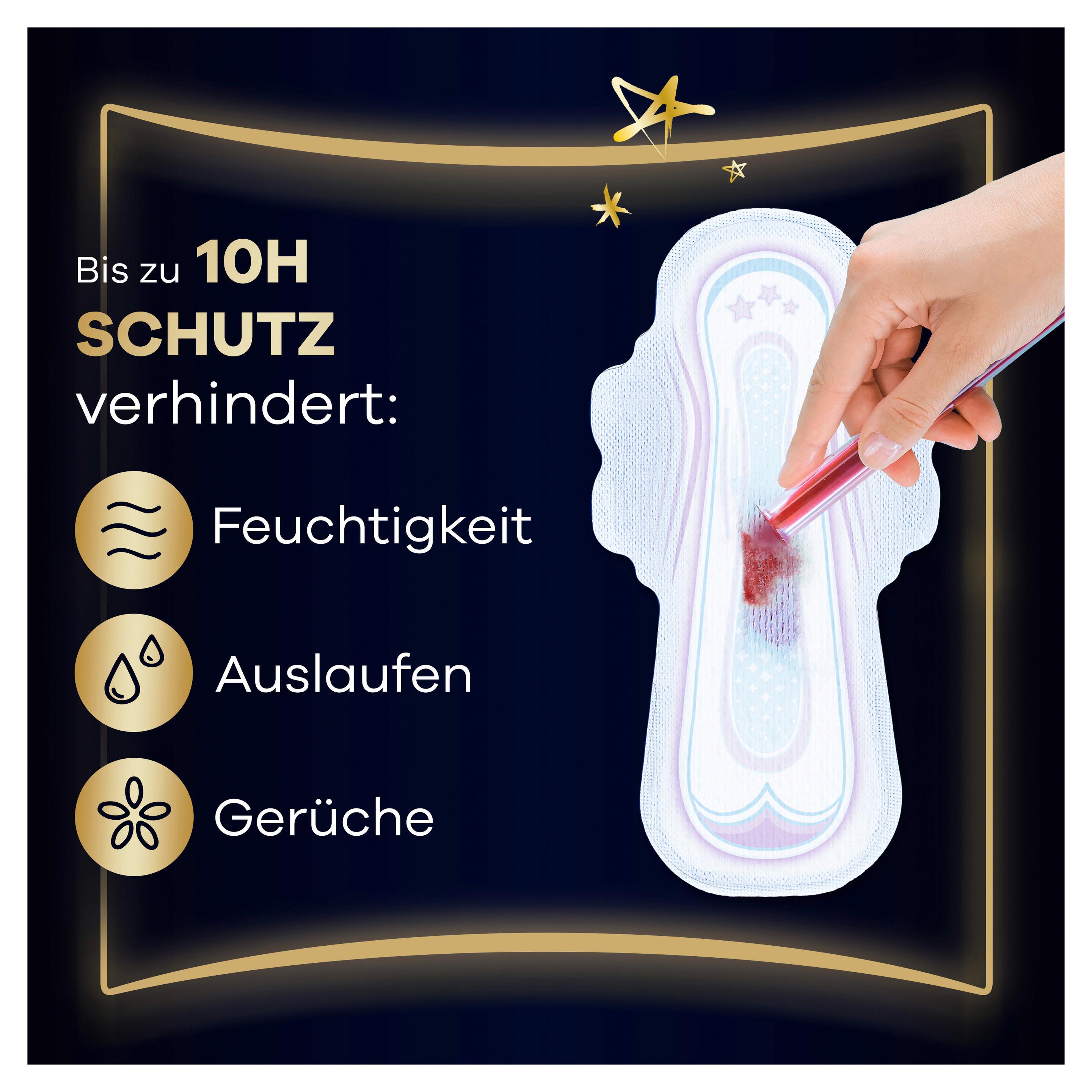 Produktbild always Binden ultra secure night mit Flügel Sparpack 13 von 15