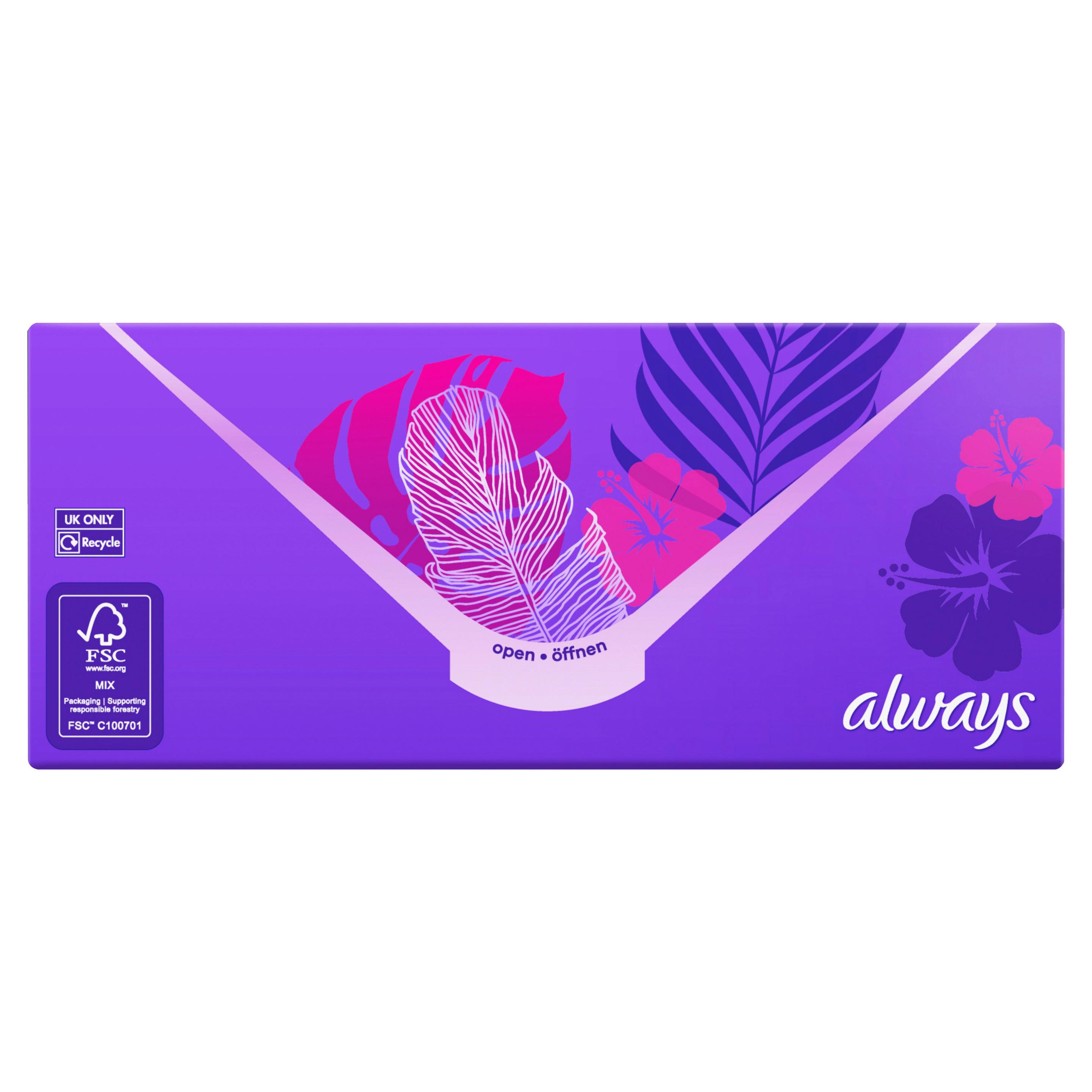 Produktbild Always DAILY Slipeinlagen always Slipeinlage Daily Protect Long mit Frischeduft BigPack 48 10 von 16