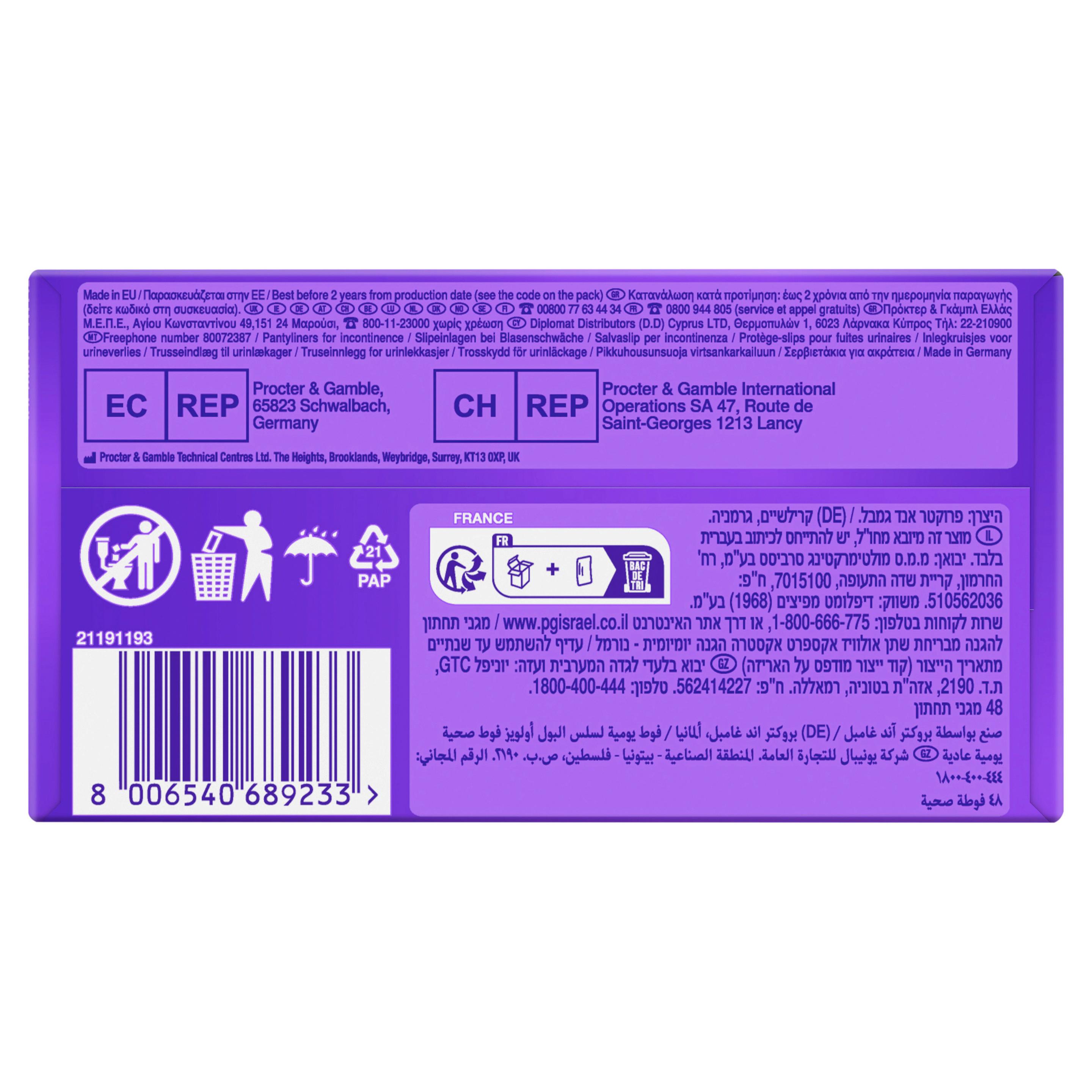 Produktbild Always Slipeinlagen Expert Daily Protect Normal mit leichtem Duft BigPack 48ST 11 von 12