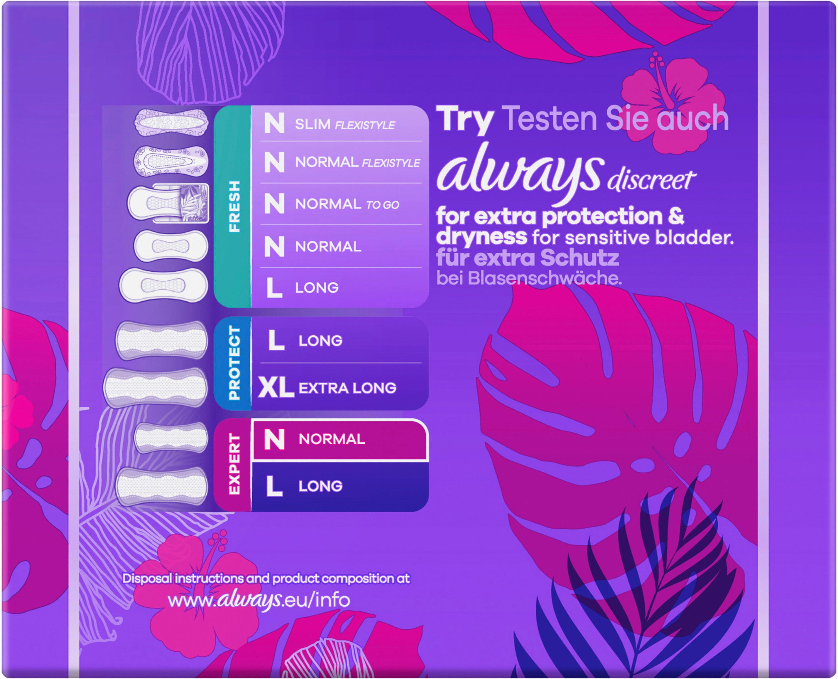 Produktbild Always Slipeinlagen Expert Daily Protect Normal mit leichtem Duft BigPack 48ST 2 von 12