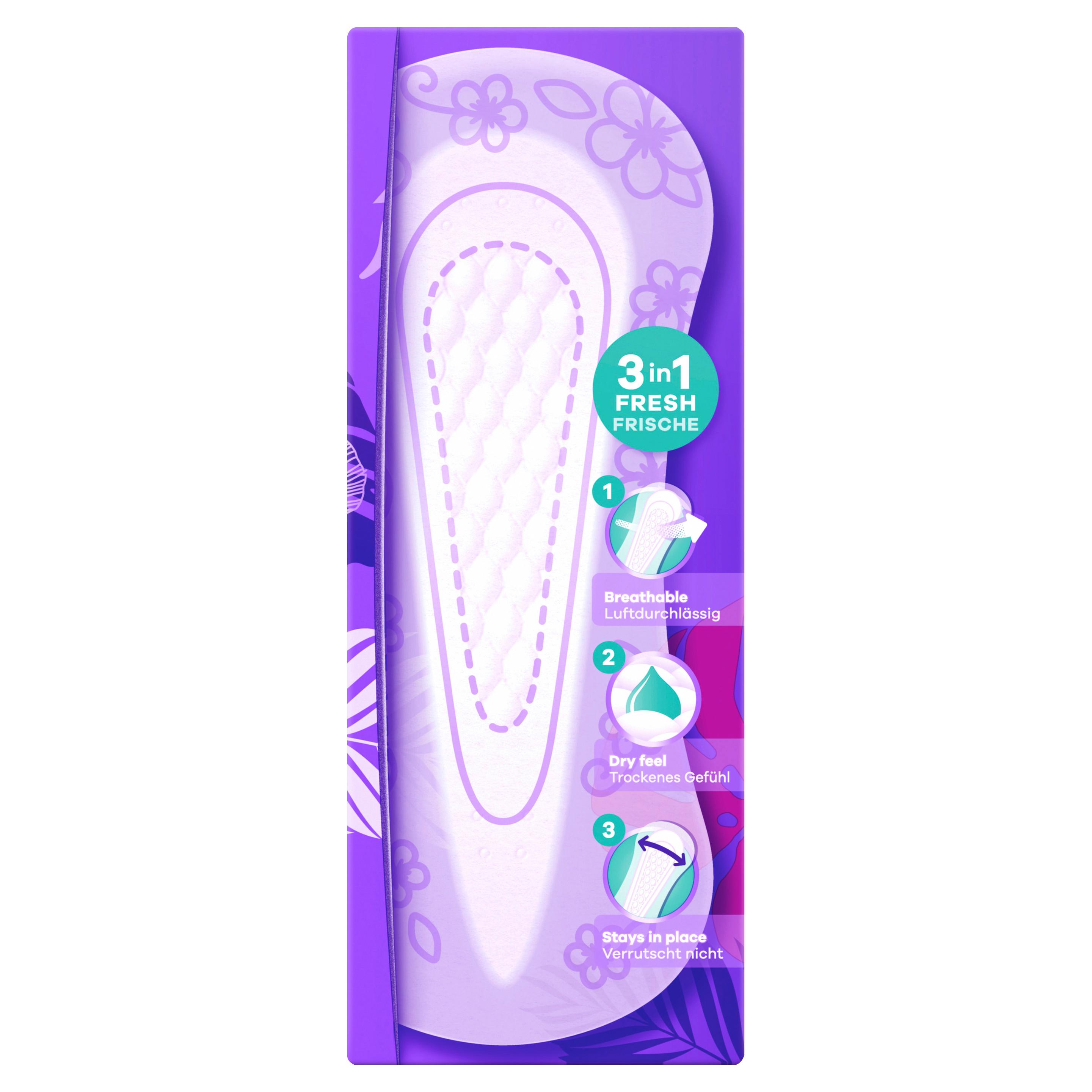 Produktbild Always DAILY Slipeinlagen Fresh Flexistyle Normal mit Frischeduft BigPack 54 Stück 12 von 14