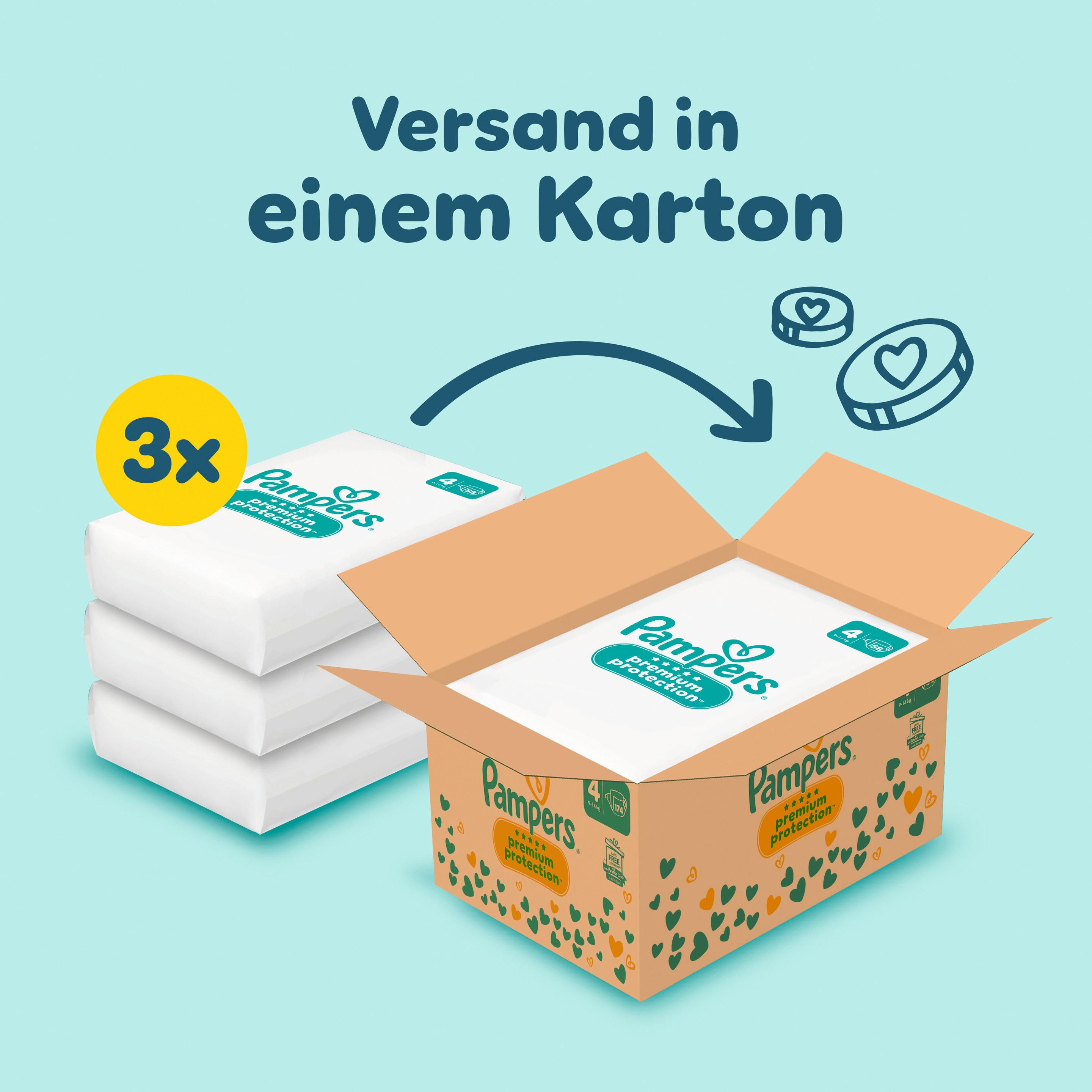 Produktbild Pampers Premium Gr.4 Maxi 9-14kg Monatsbox 21 von 23