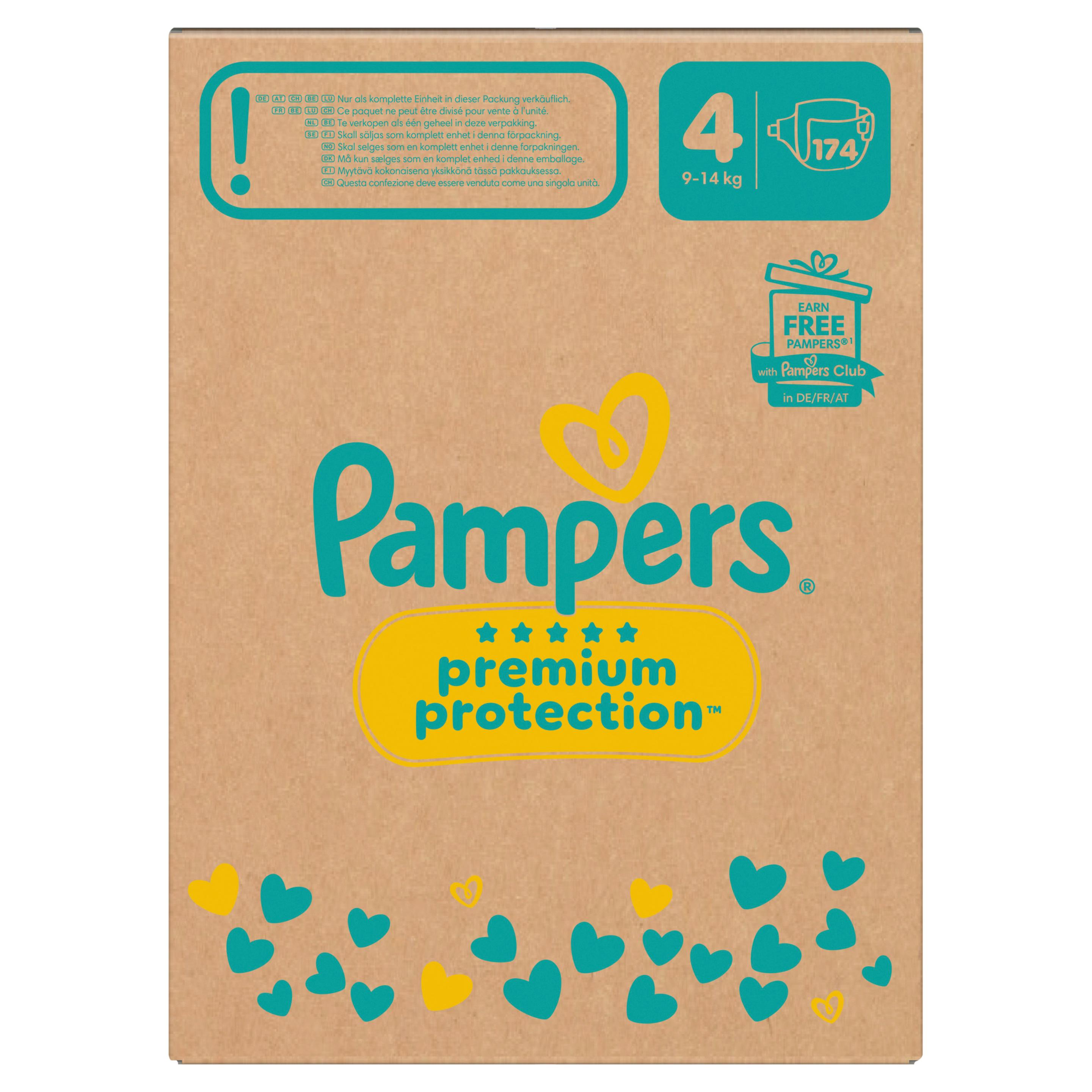 Produktbild Pampers Premium Gr.4 Maxi 9-14kg Monatsbox 16 von 23