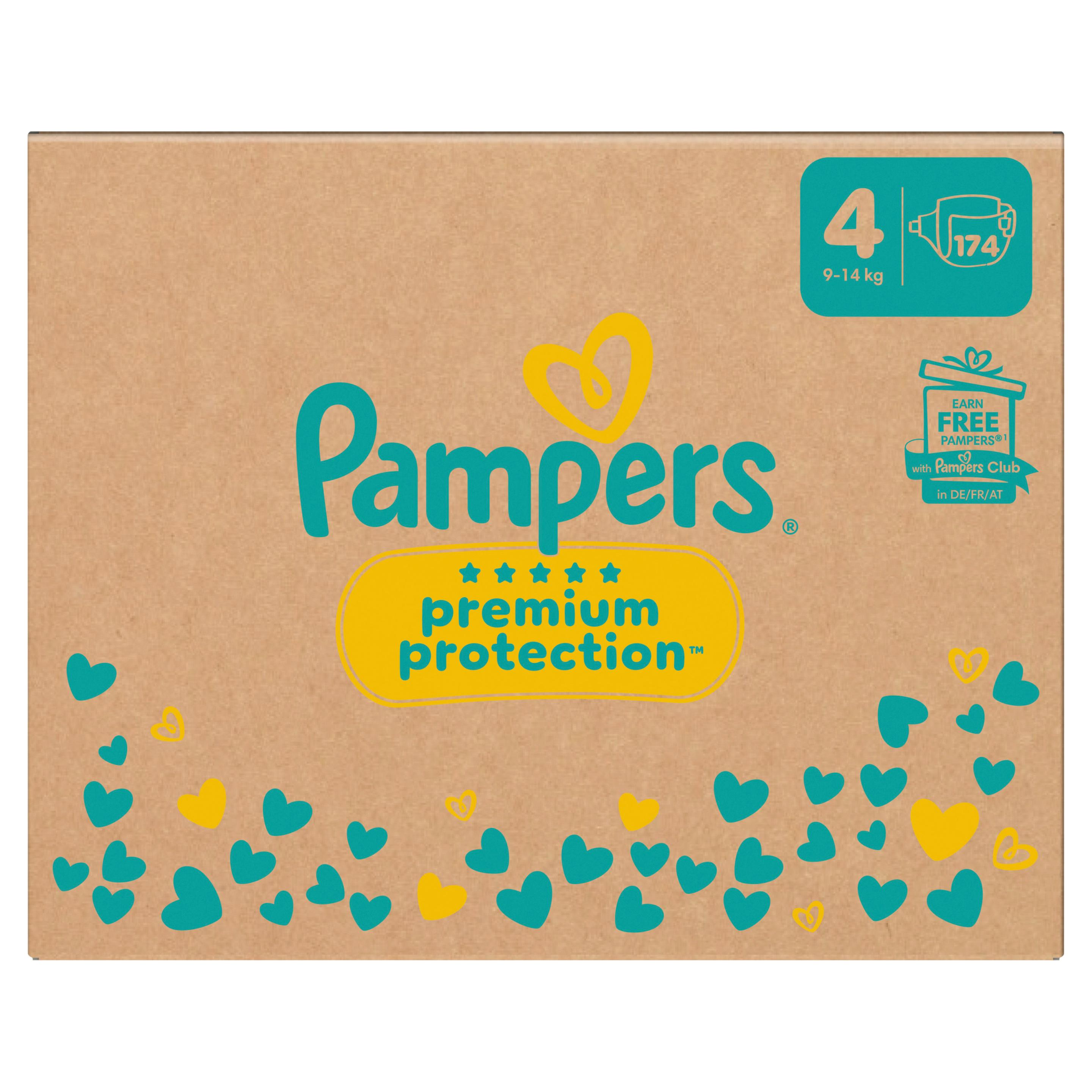 Produktbild Pampers Premium Gr.4 Maxi 9-14kg Monatsbox 2 von 23