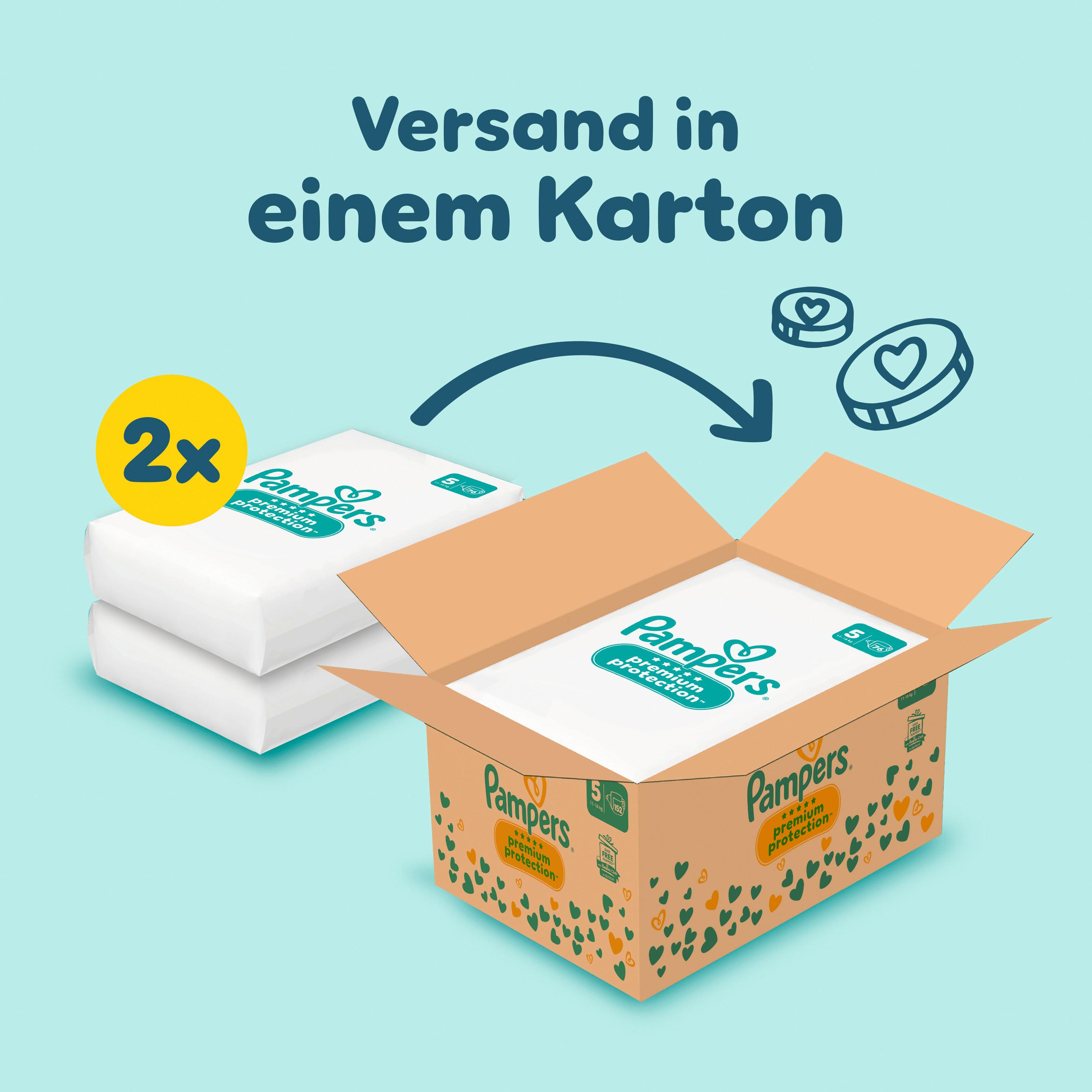 Produktbild Pampers Premium Gr.5 Junior 11-16kg Monatsbox 9 von 17