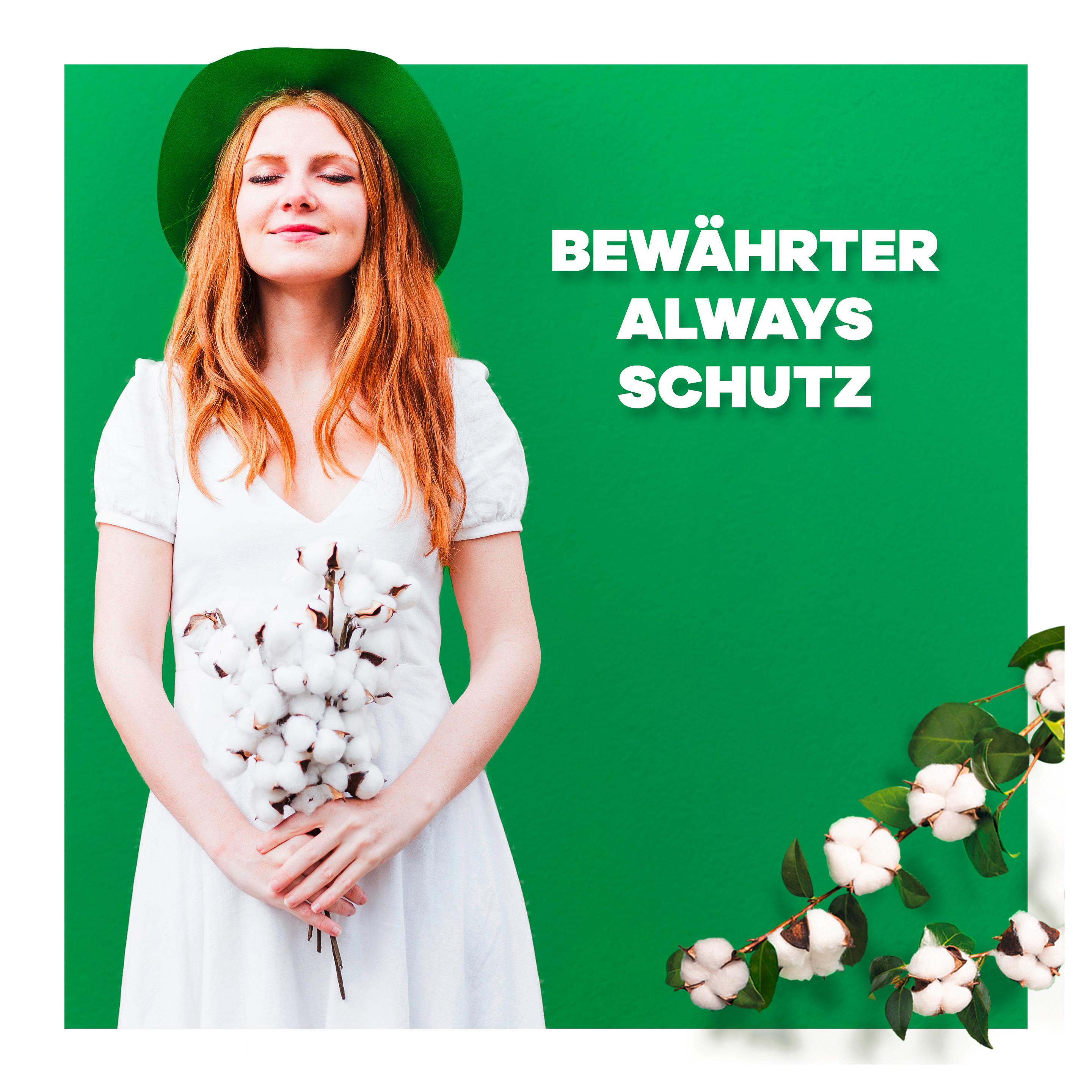 Produktbild Always Ultra Damenbinden Cotton Protection Normal mit Flügeln 22 BigPack 7 von 9