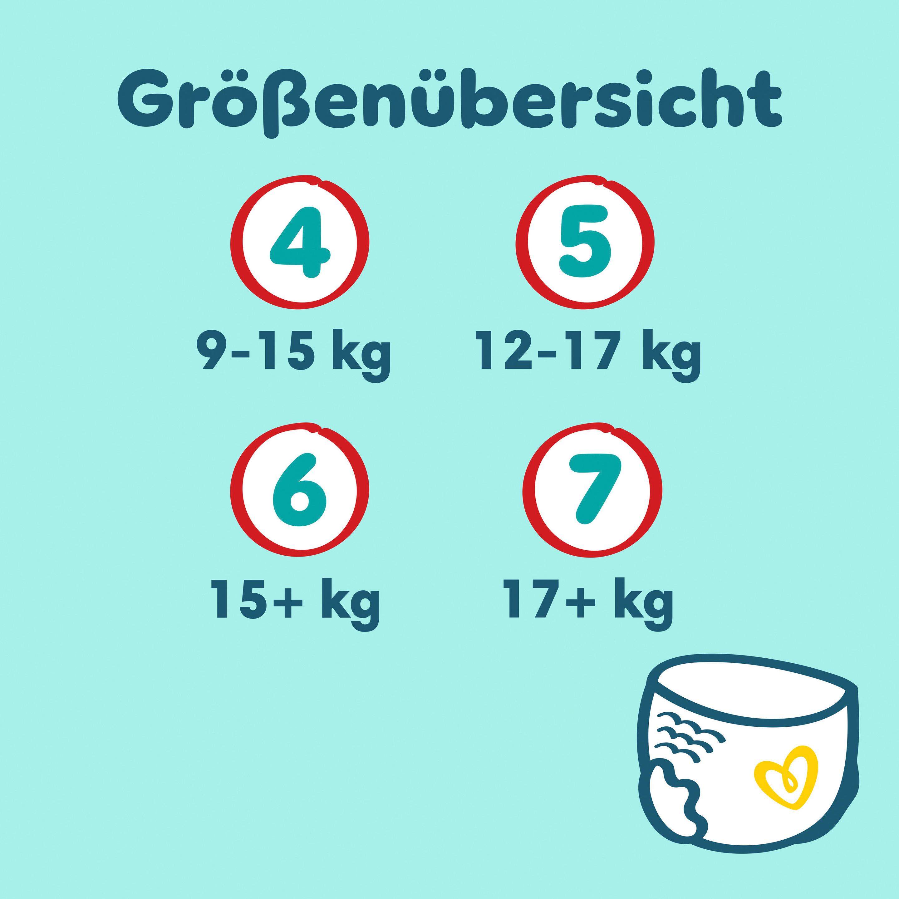 Produktbild Pampers Premium Protection Pants Windeln Gr.4 9-15kg Monatsbox 15 von 21