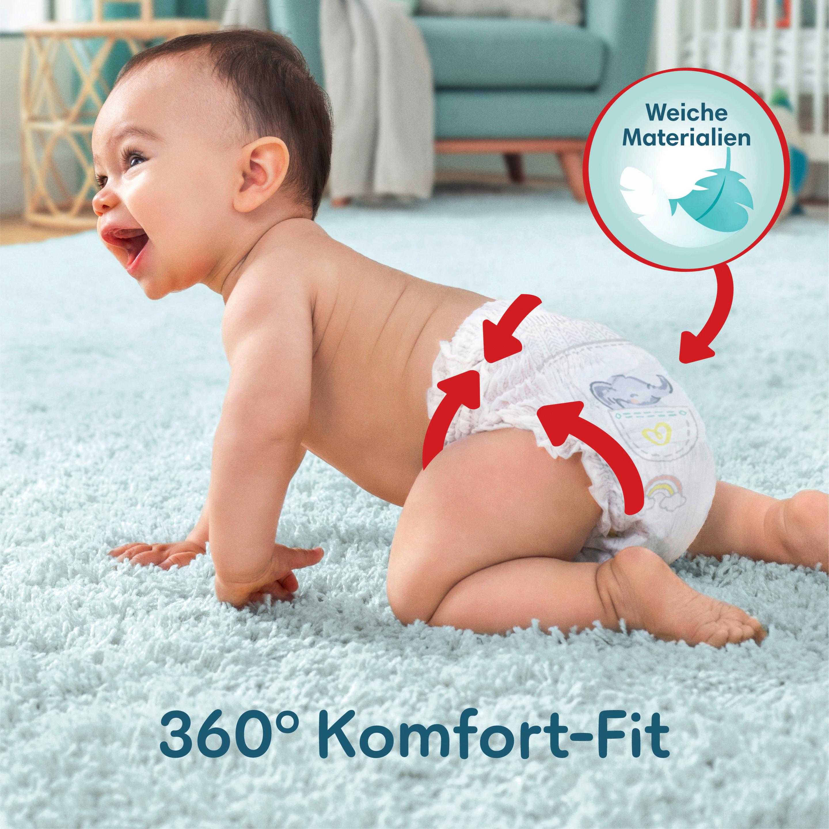 Produktbild Pampers Premium Protection Pants Windeln Gr.4 9-15kg Monatsbox 8 von 21
