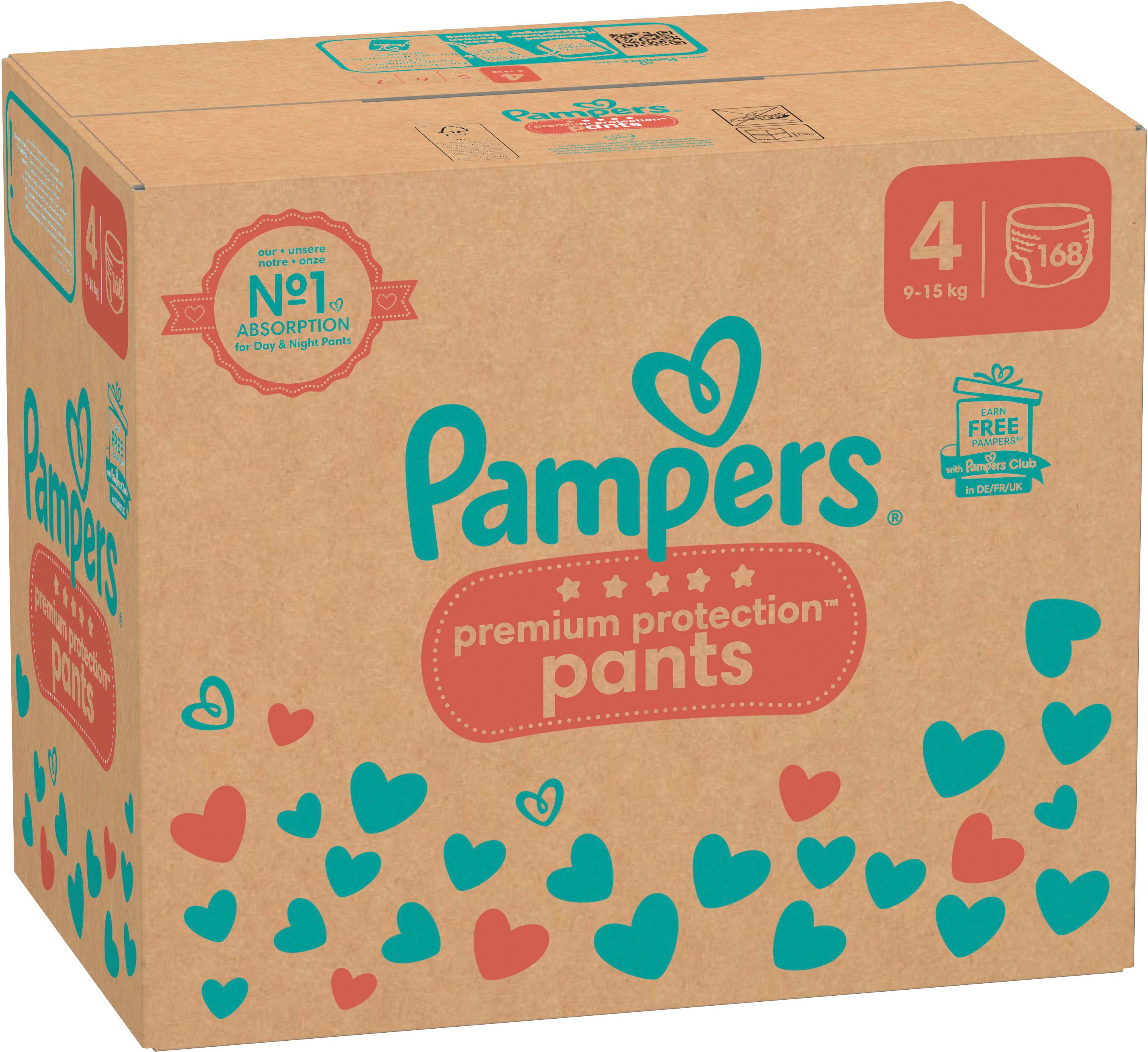 Produktbild Pampers Premium Protection Pants Windeln Gr.4 9-15kg Monatsbox 14 von 21