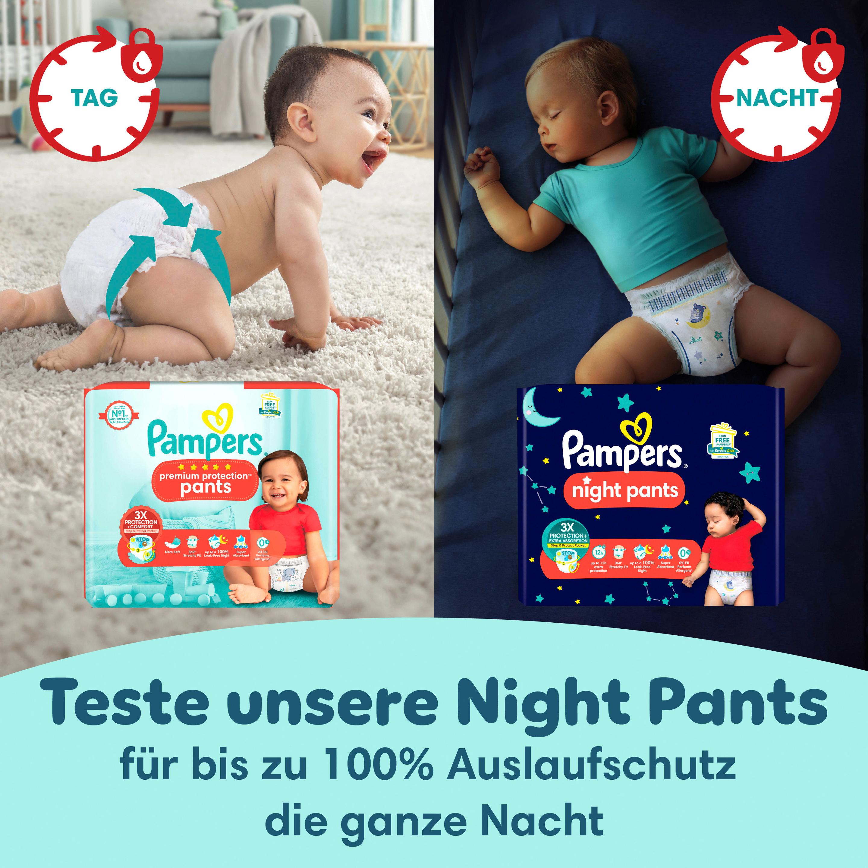 Produktbild Pampers Premium Protection Pants Windeln Gr.4 9-15kg Monatsbox 11 von 21