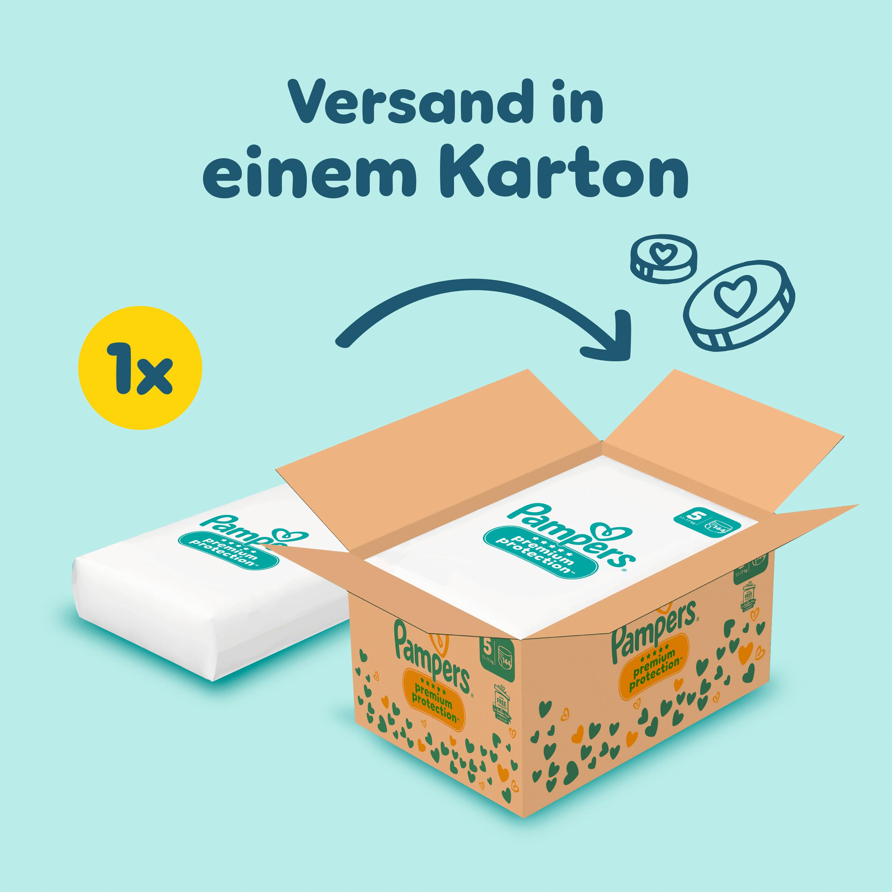 Produktbild Pampers Premium Protection Pants Windeln Gr.5 12-15kg Montasbox 12 von 20