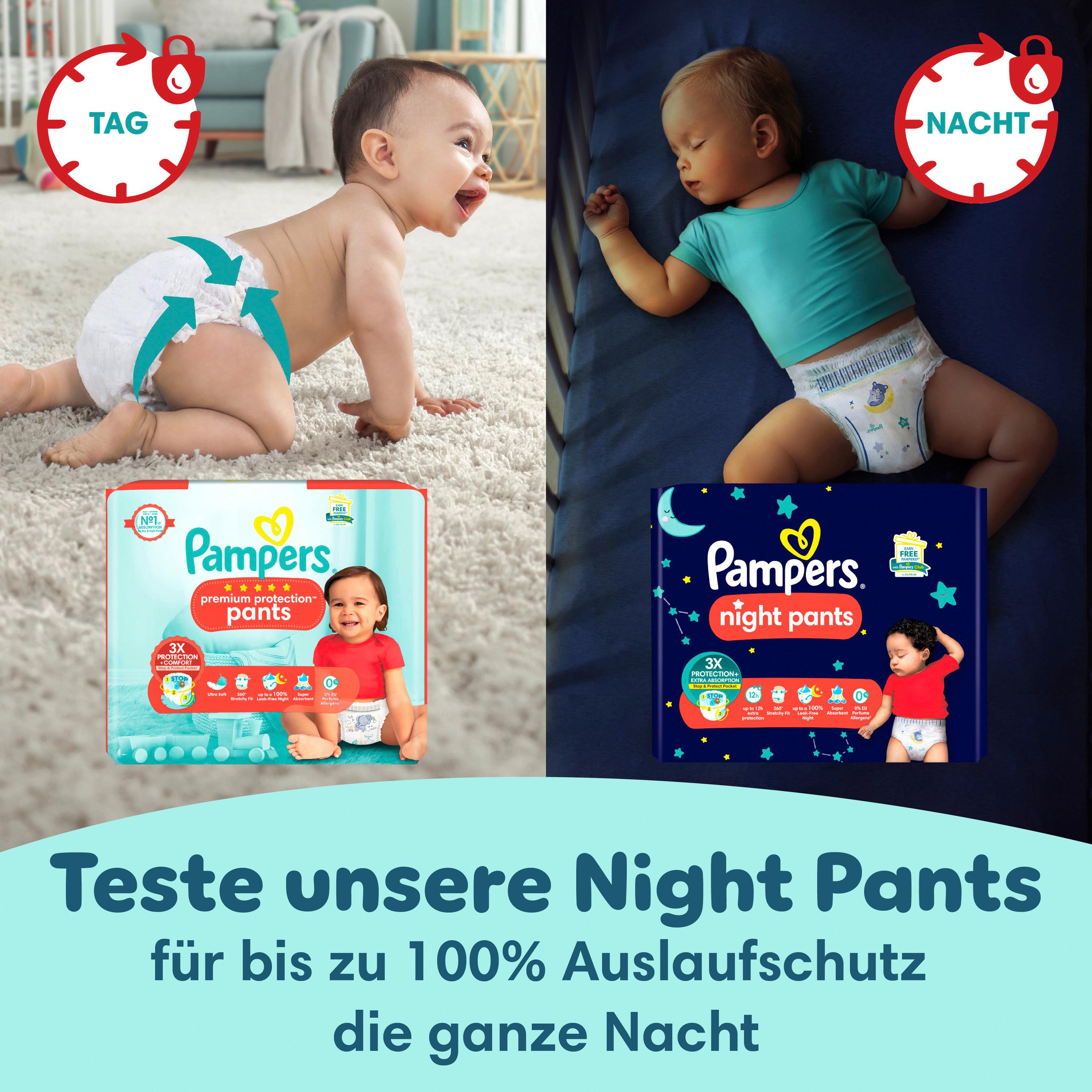Produktbild Pampers Premium Protection Pants Windeln Gr.5 12-15kg Montasbox 18 von 20