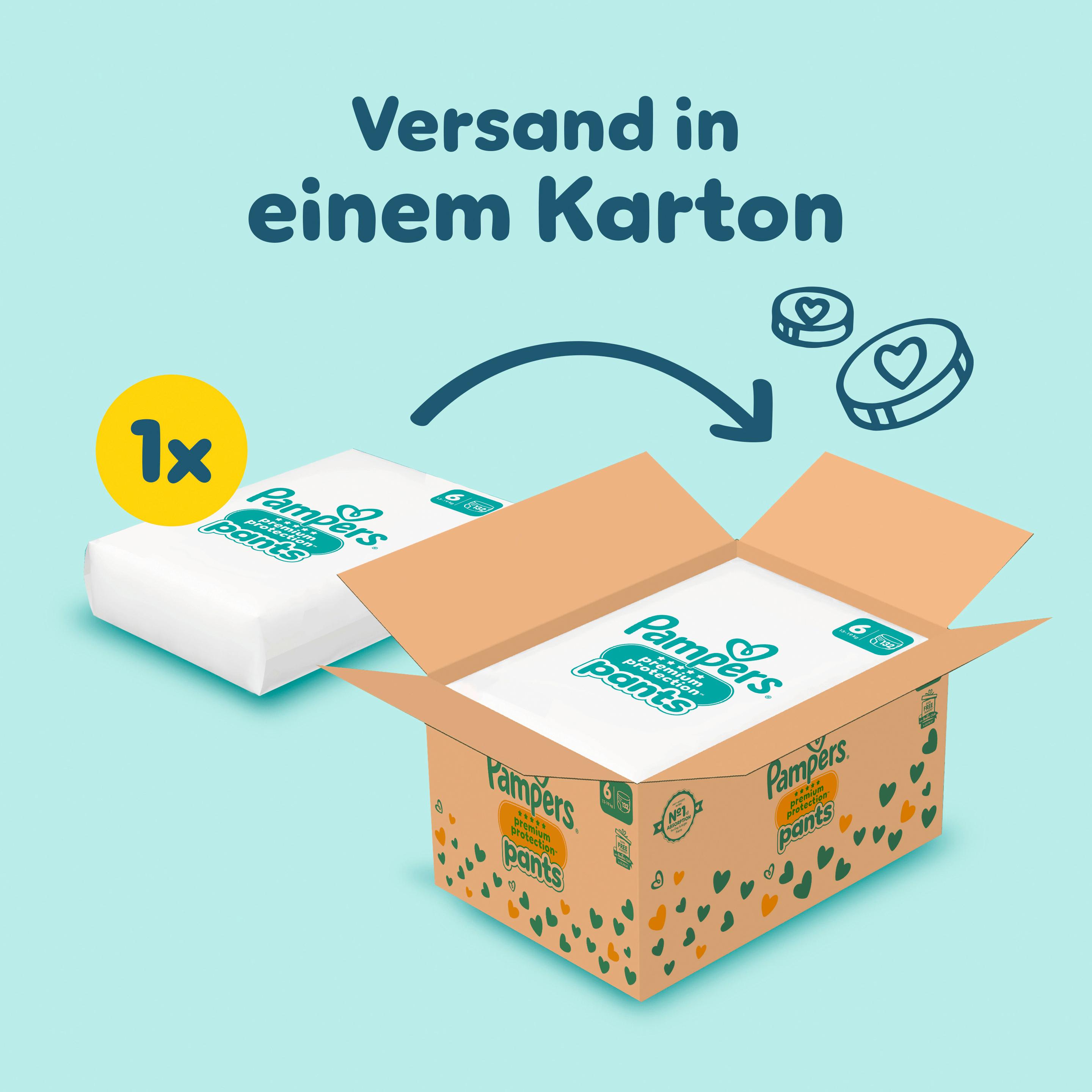 Produktbild Pampers Premium Protection Pants Windeln Gr. 6 15+kg Monatsbox 20 von 26