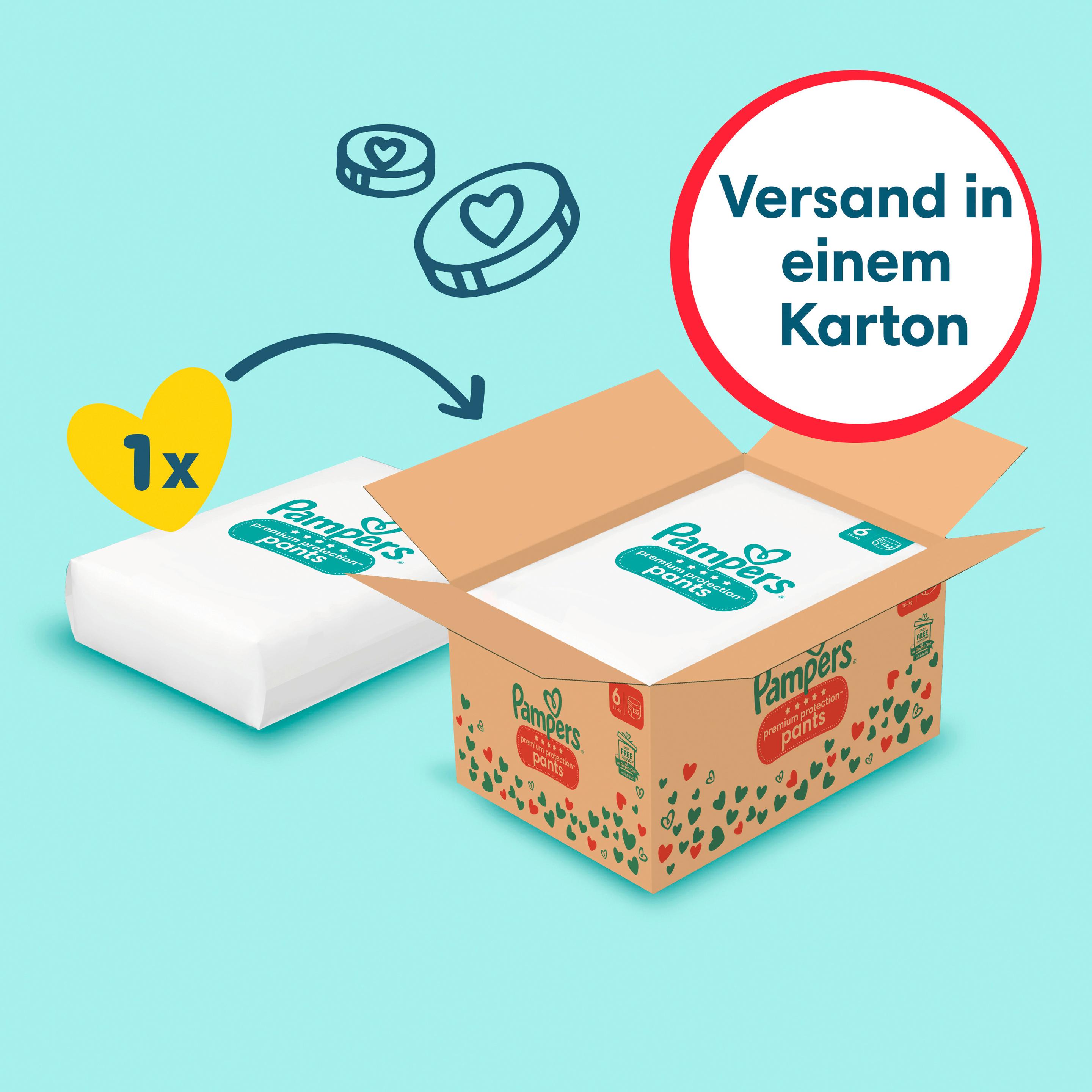 Produktbild Pampers Premium Protection Pants Windeln Gr. 6 15+kg Monatsbox 23 von 26