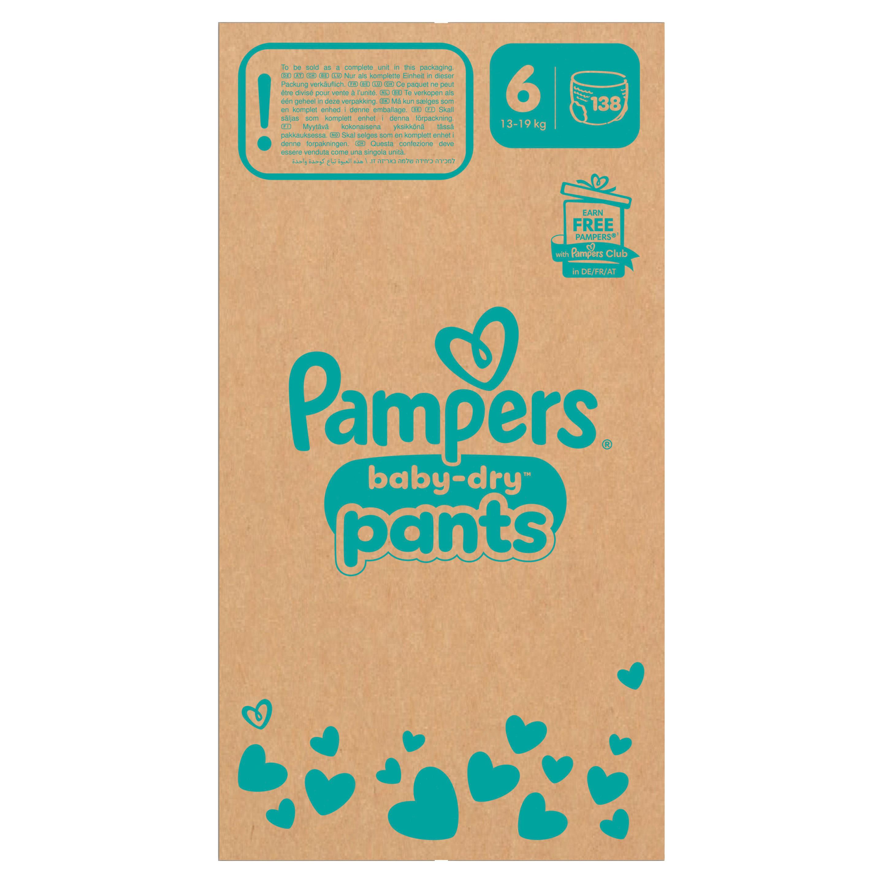 Produktbild Pampers Baby Dry Pants Gr.6 14-19kg Monatsbox 6 von 19