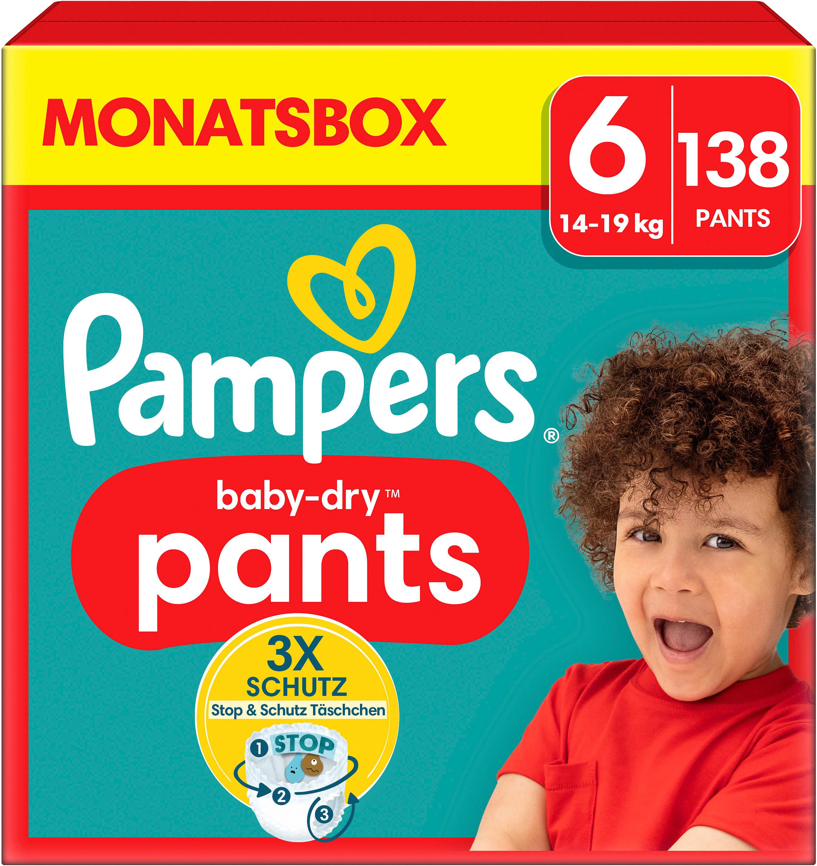 Pampers Baby Dry Pants Gr.6 14-19kg Monatsbox